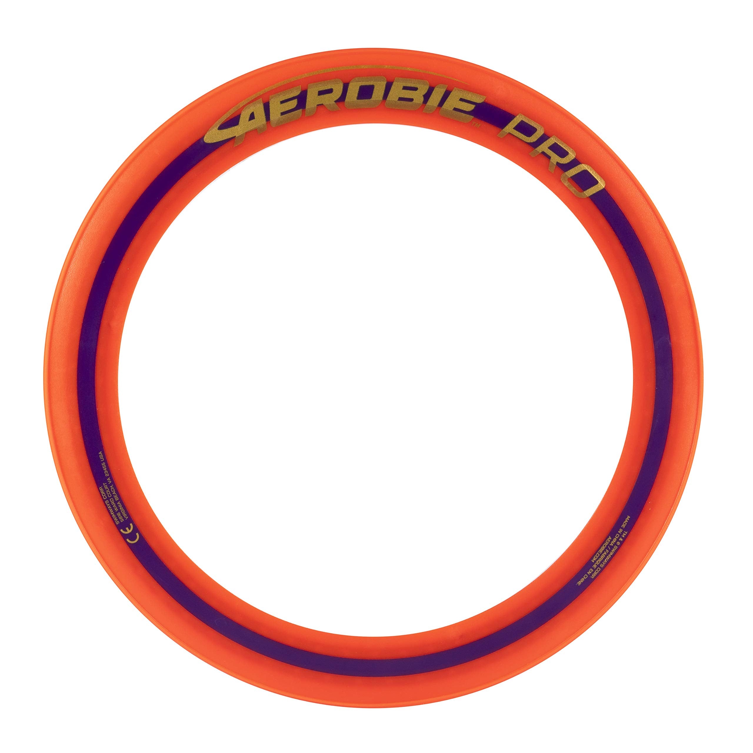 Aerobie Pro Ring Flying Disc - World Record Distance Throw | 13 Inch | Assorted Colors 8