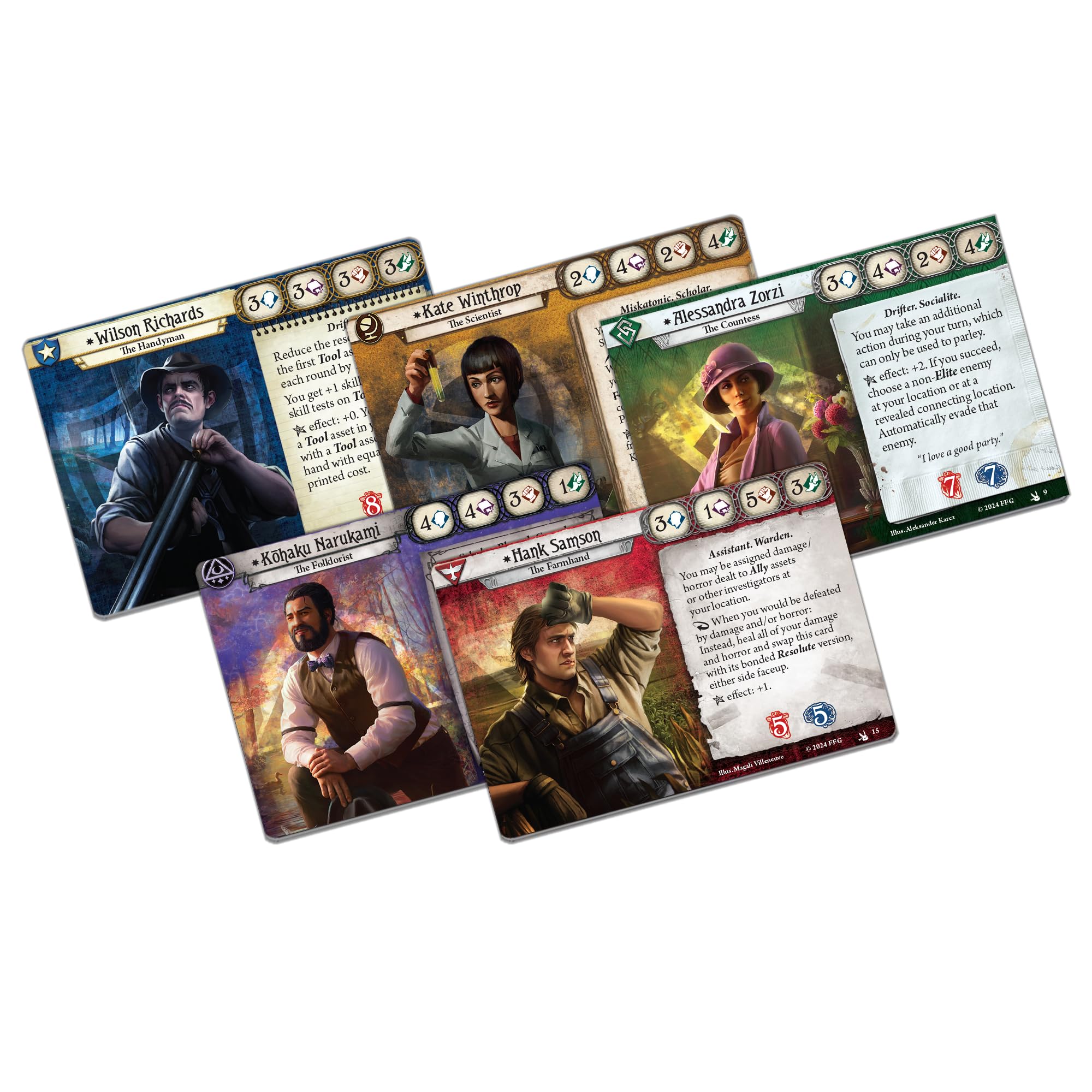 Fantasy Flight Games Arkham Horror: The Feast of Hemlock Vale Investigator Expansion (FFGAHC76) 2