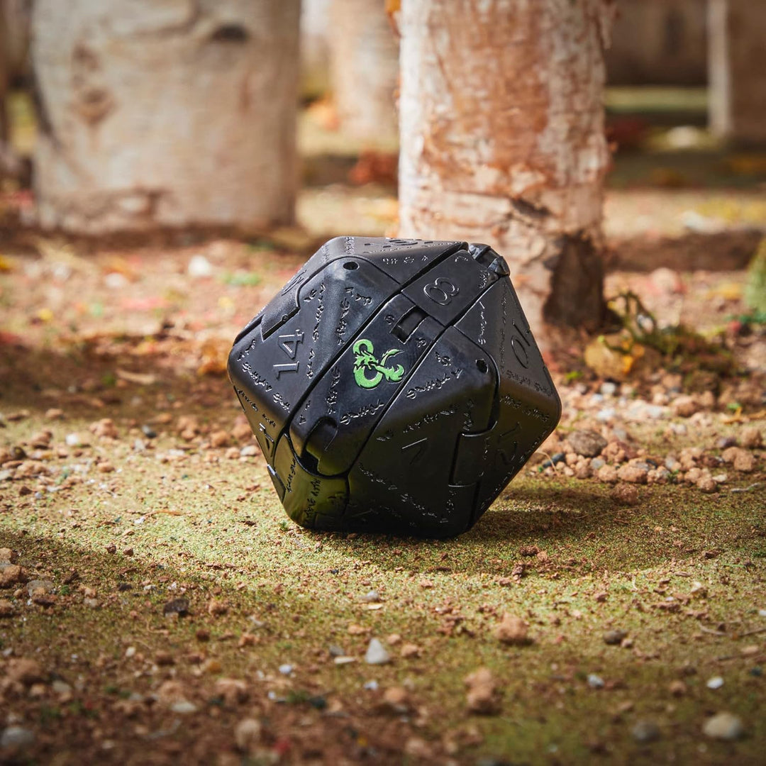 Dungeons & Dragons Dicelings Honor Among Thieves - Rakor the Black Dragon Transformable Dice (F5212)