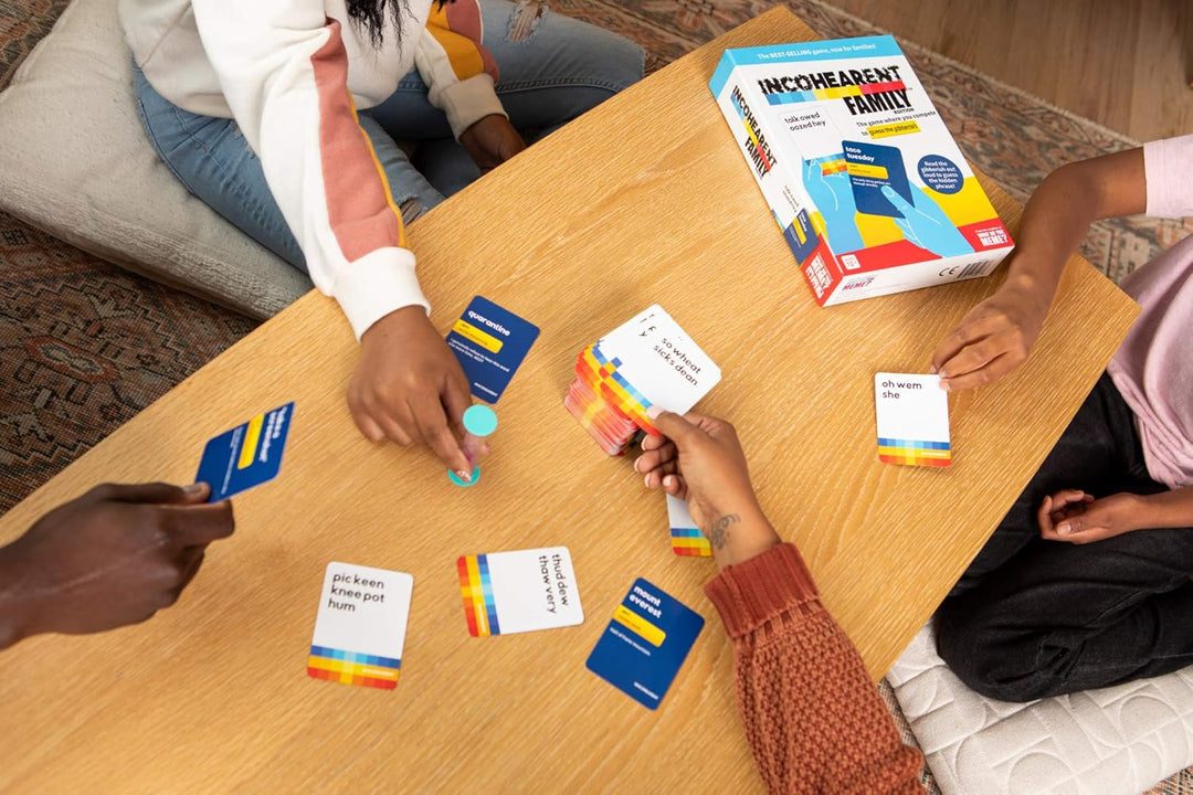 WHAT DO YOU MEME? Incohearent Family Edition - The Family Game Where You Compete