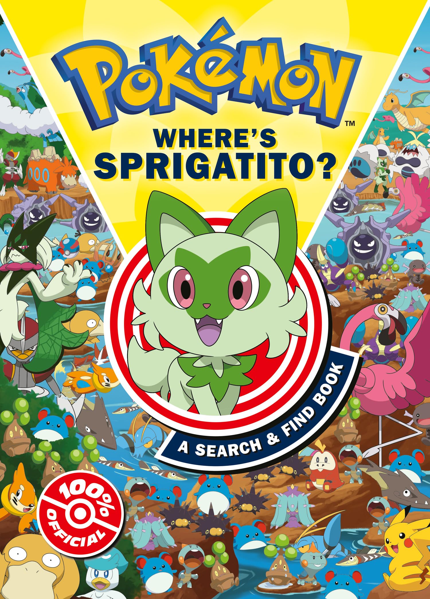 Pokémon Where’s Sprigatito: A Search & Find Book [Paperback] 1