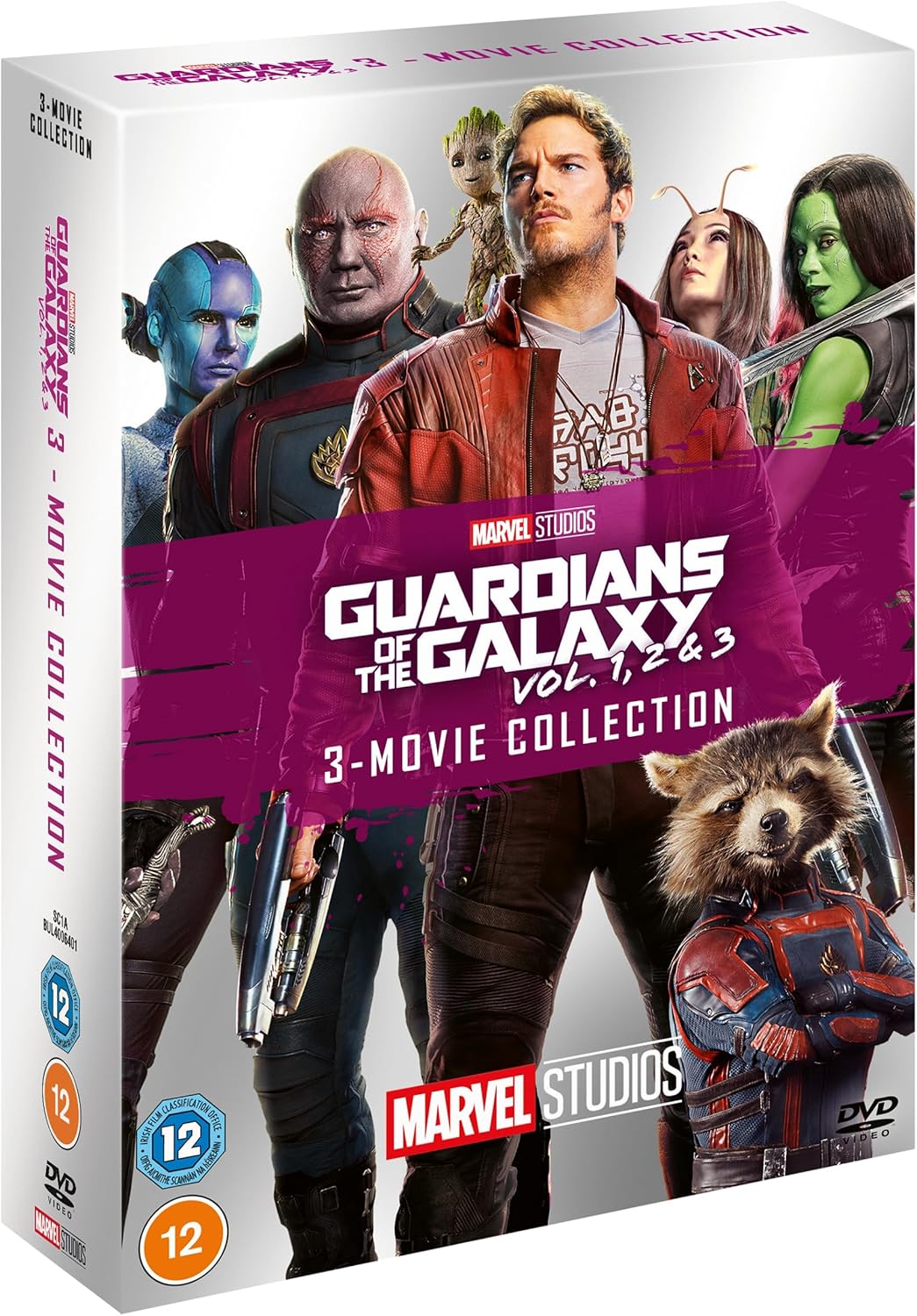 Marvel Studio's Guardians of the Galaxy 3 - Movie Collection [DVD] 2
