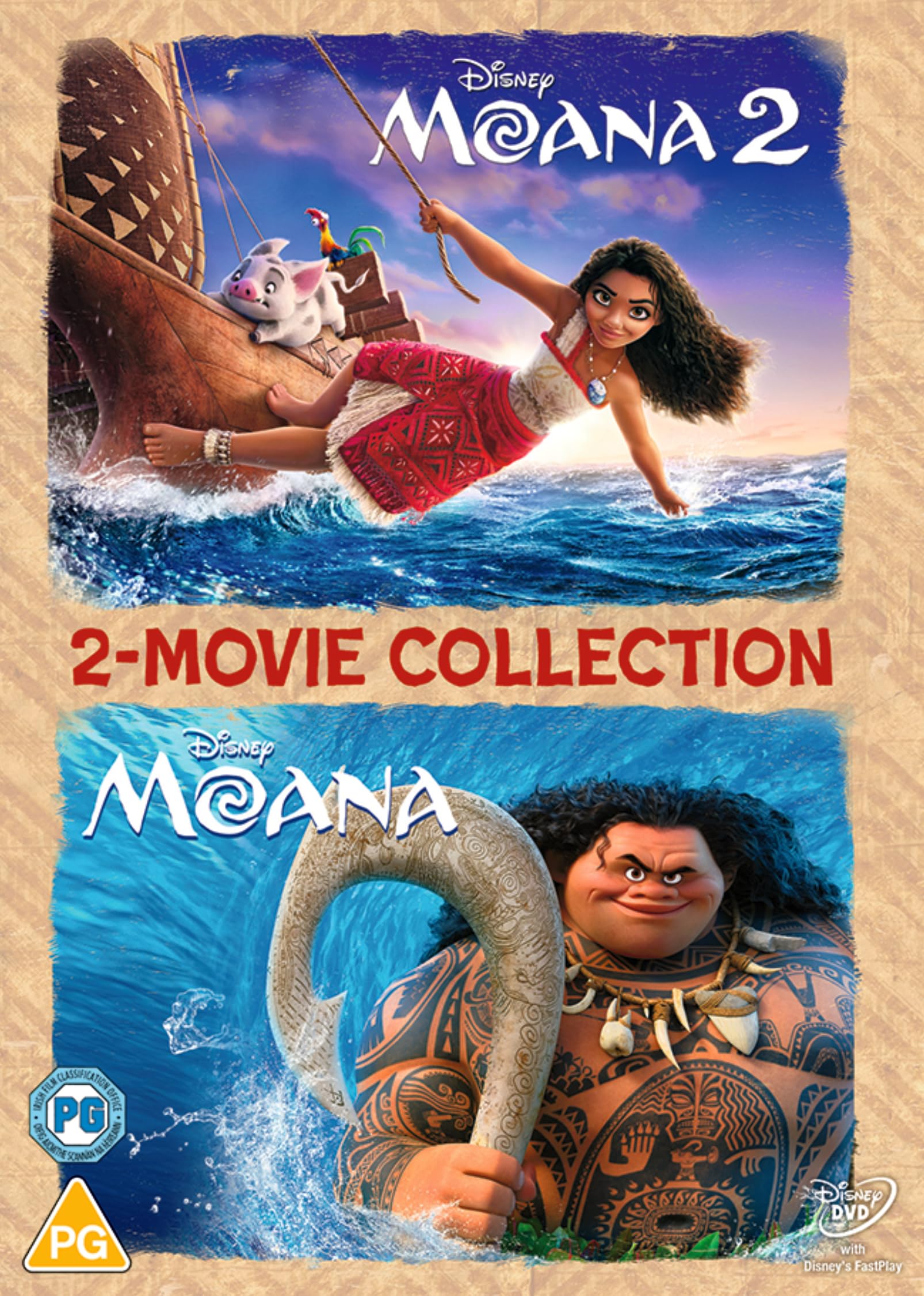 Moana & Moana 2 Double Pack [DVD]