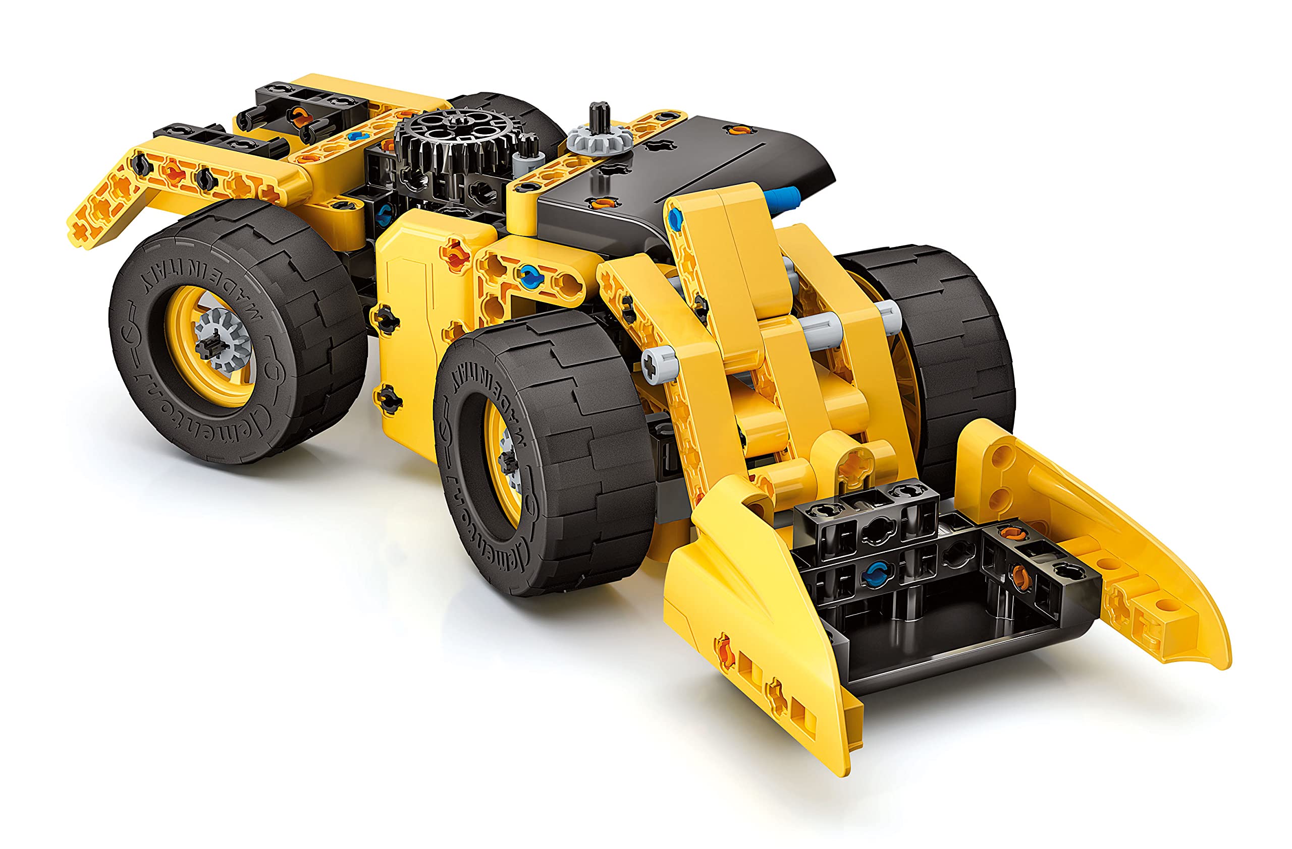 Clementoni Mechanics Laboratory Bulldozer Building Set for Kids 8 Years and Older 4