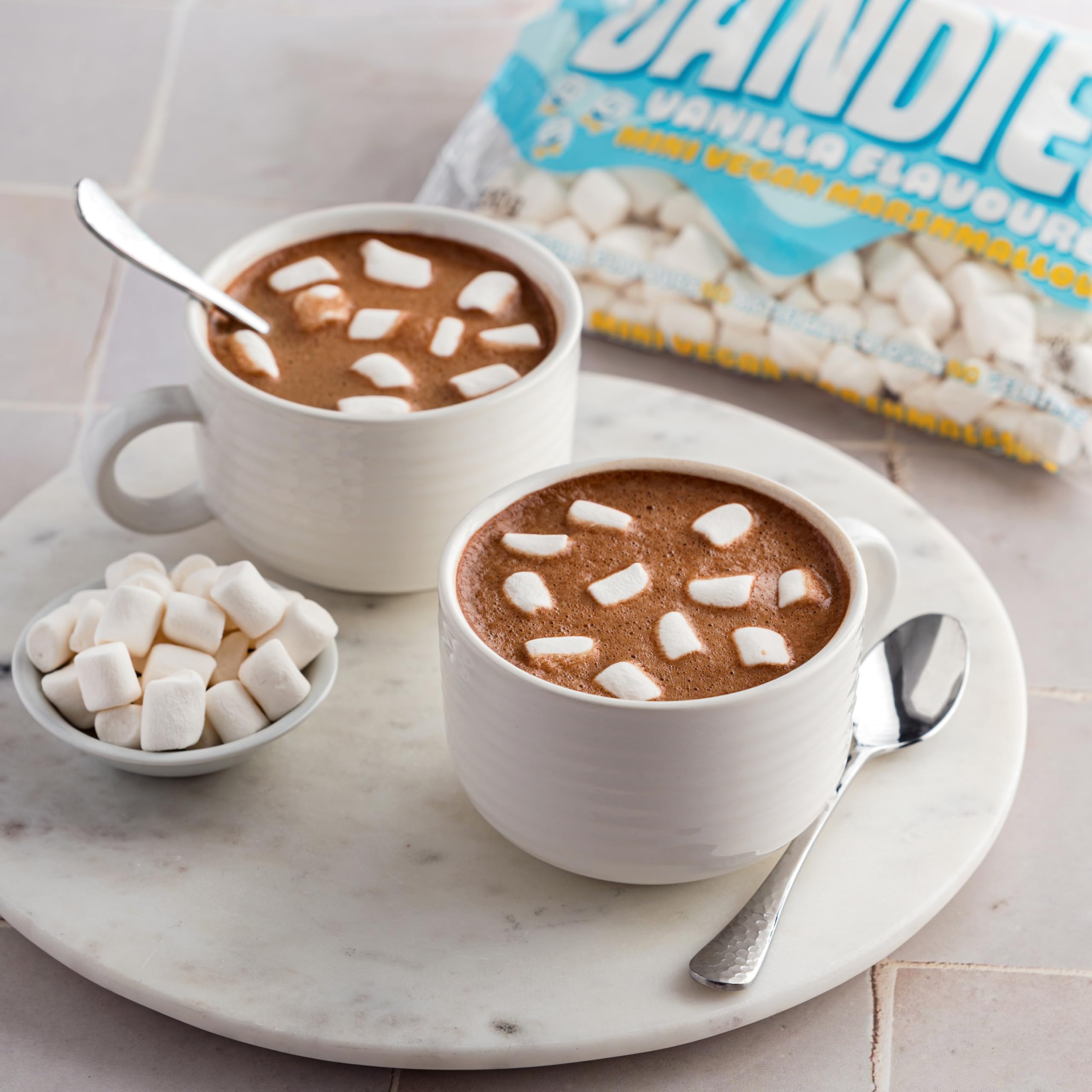 Dandies Mini Vegan Marshmallows - Vanilla Flavoured | 200g | Gluten-Free 3