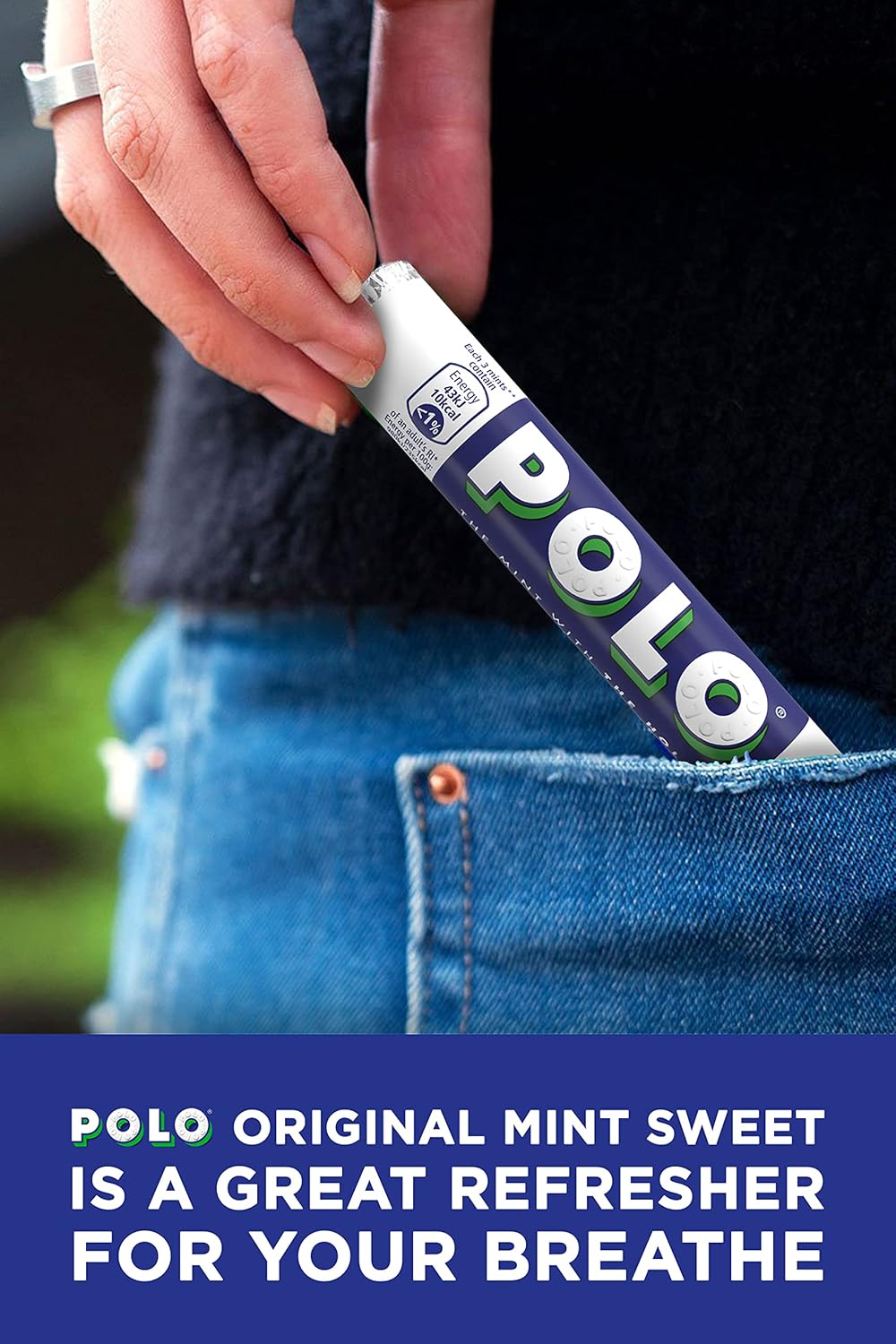 Nestlé POLO Extra Strong Sugar Free Mints, 32 x 33.4g - The Mint with the Hole