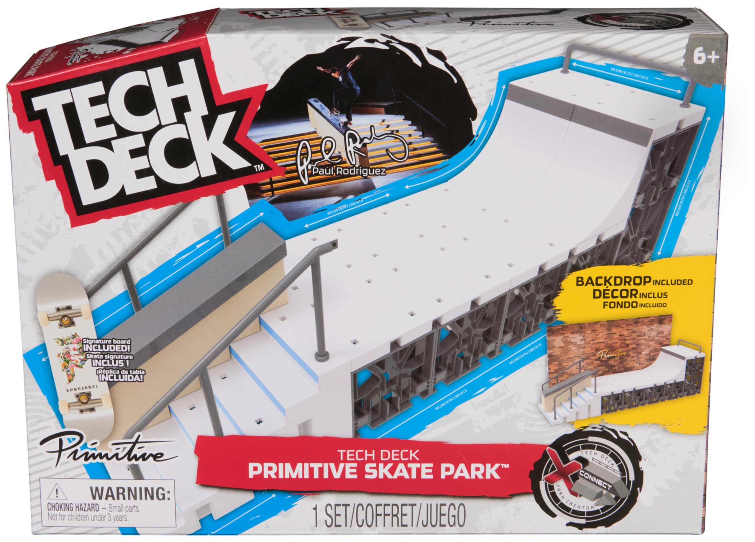Tech Deck Primitive X-Connect Skate Park - Customizable Skateboard Playset for Ages 6+ 1