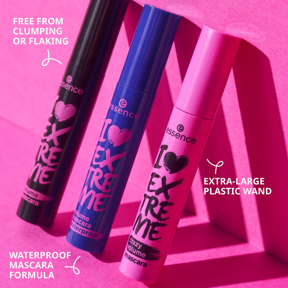Essence Cosmetics I Love Extreme Volume Mascara - Ultra-Black, Volumizing | 12 ml 9