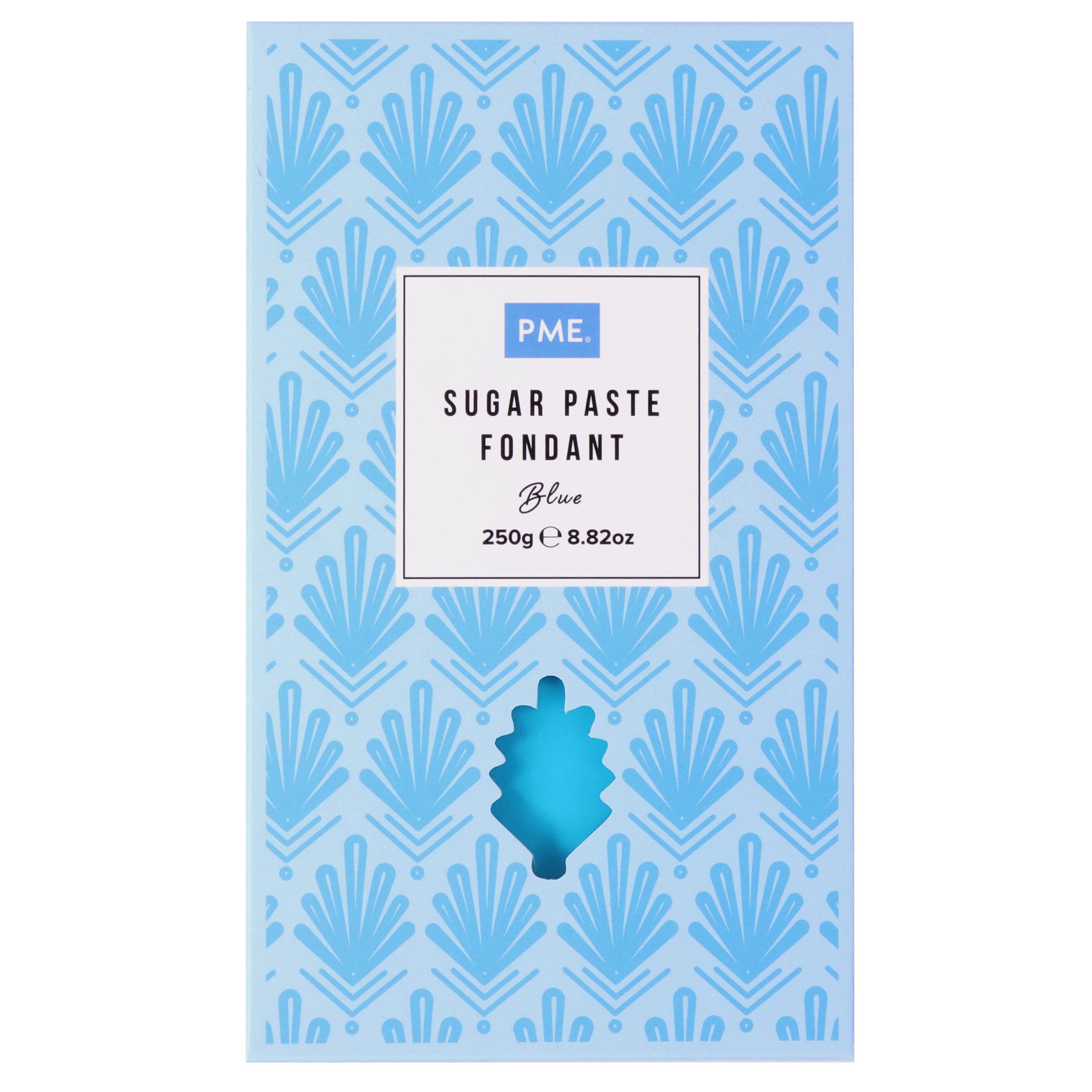 PME Cake Sugar Paste Fondant - Blue | Thermo-Tech Ready-to-Roll | 250g