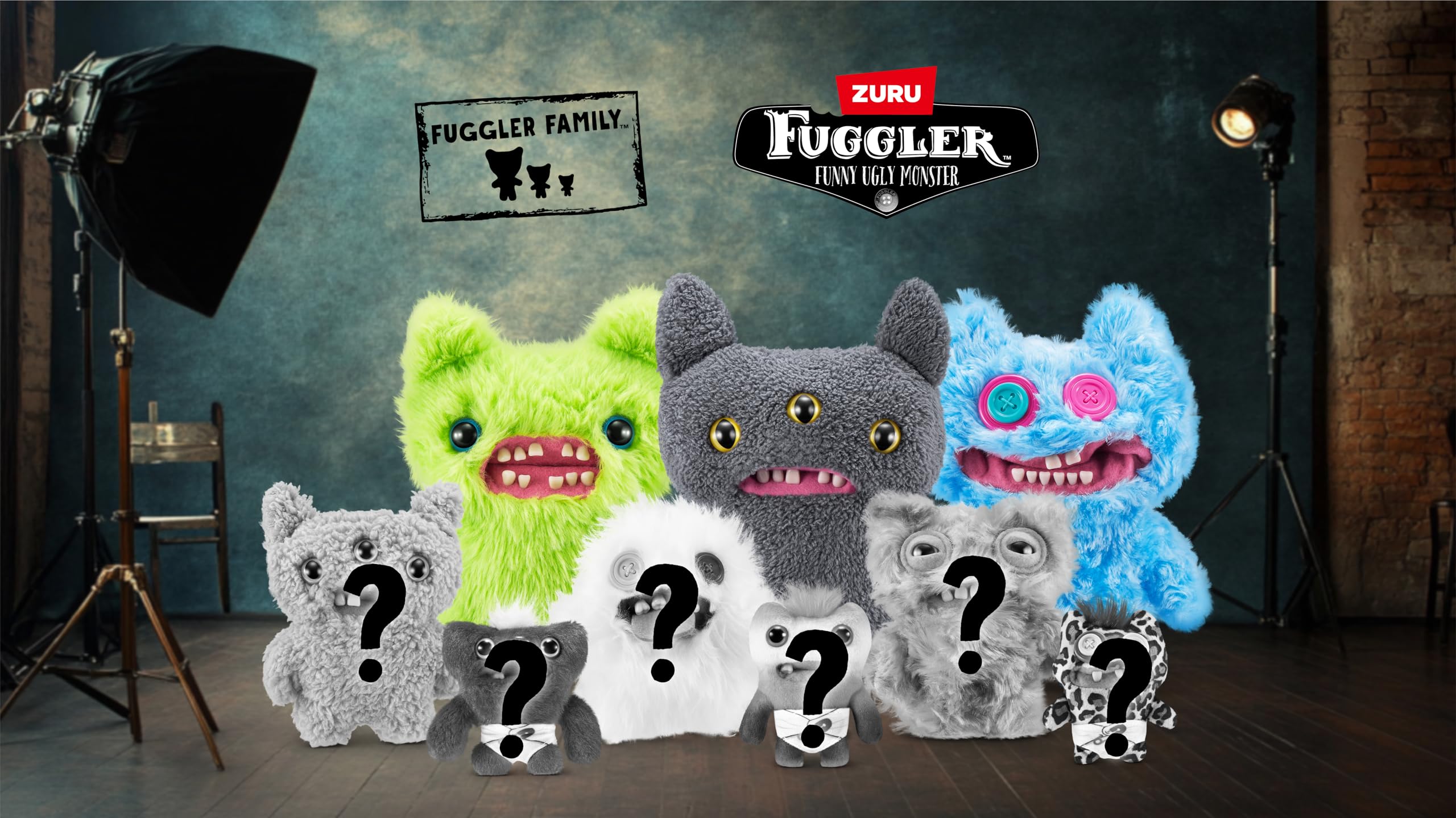 Fuggler Fugg Family by ZURU - Funny Ugly Monster Plush Collectible (Screech) 5