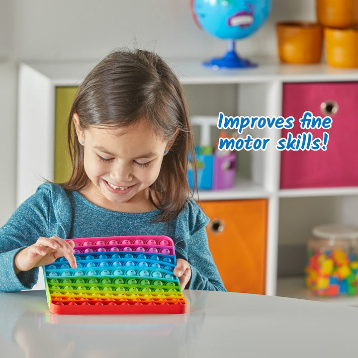 Learning Resources Hundred Board Sensory Bubble Popper - Educational Math Toy for Kids 3+