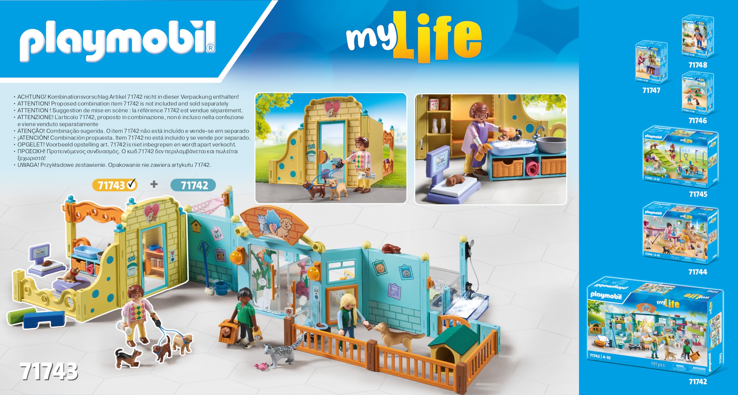 Playmobil My Life Puppy House Playset | Ages 4+ | Model 71743 2