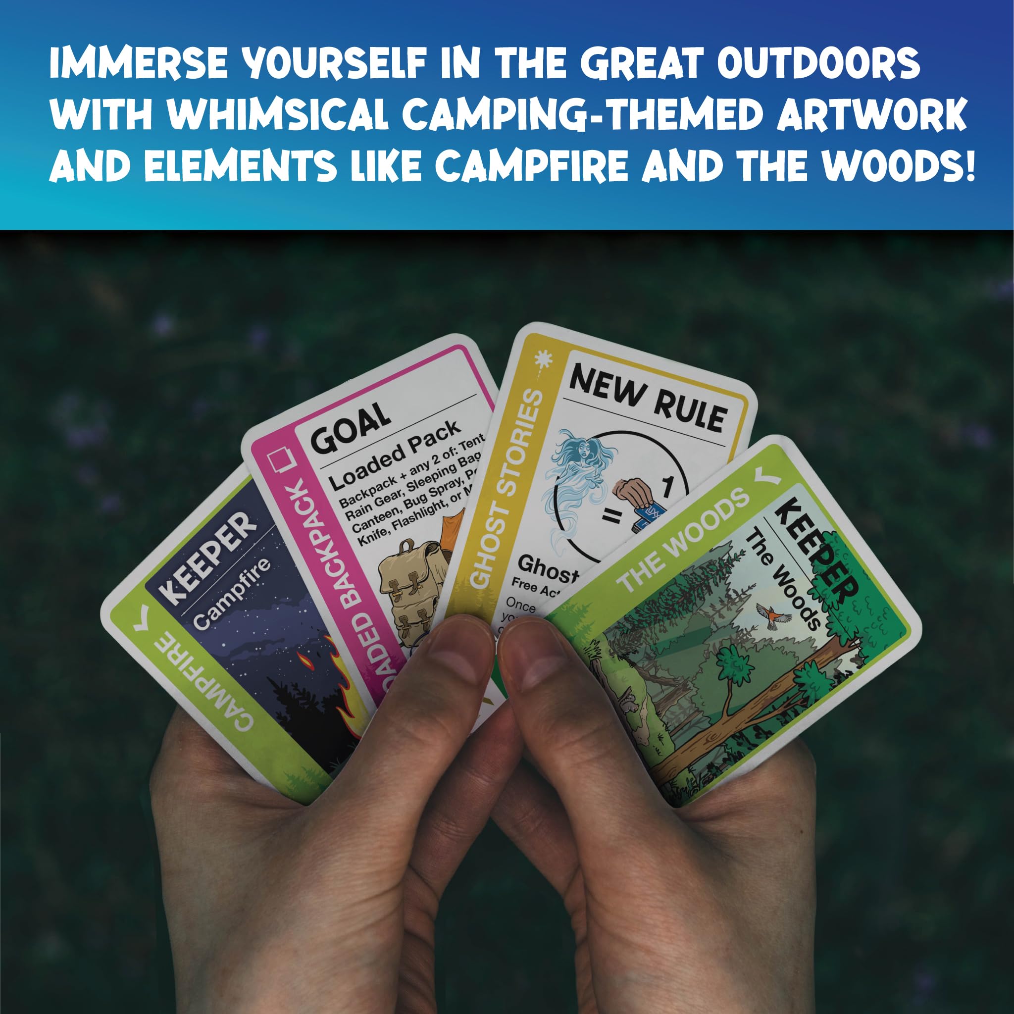 Looney Labs Camping Fluxx Card Game 6
