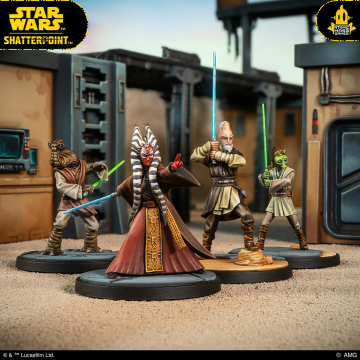 Atomic Mass Games Star Wars Shatterpoint: Wisdom of the Council Squad Pack