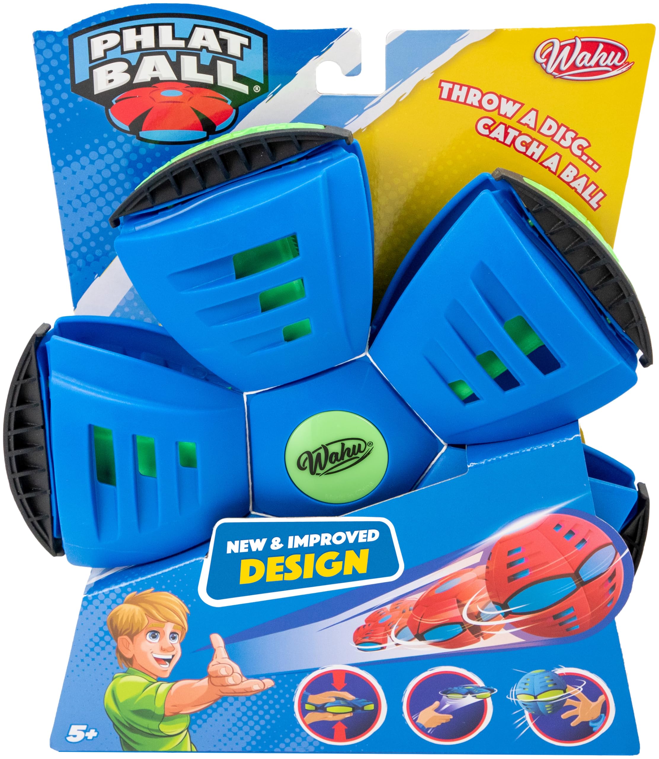WAHU Phlat Ball Large - Transforming Disc to Ball Toy for Ages 6+ 1
