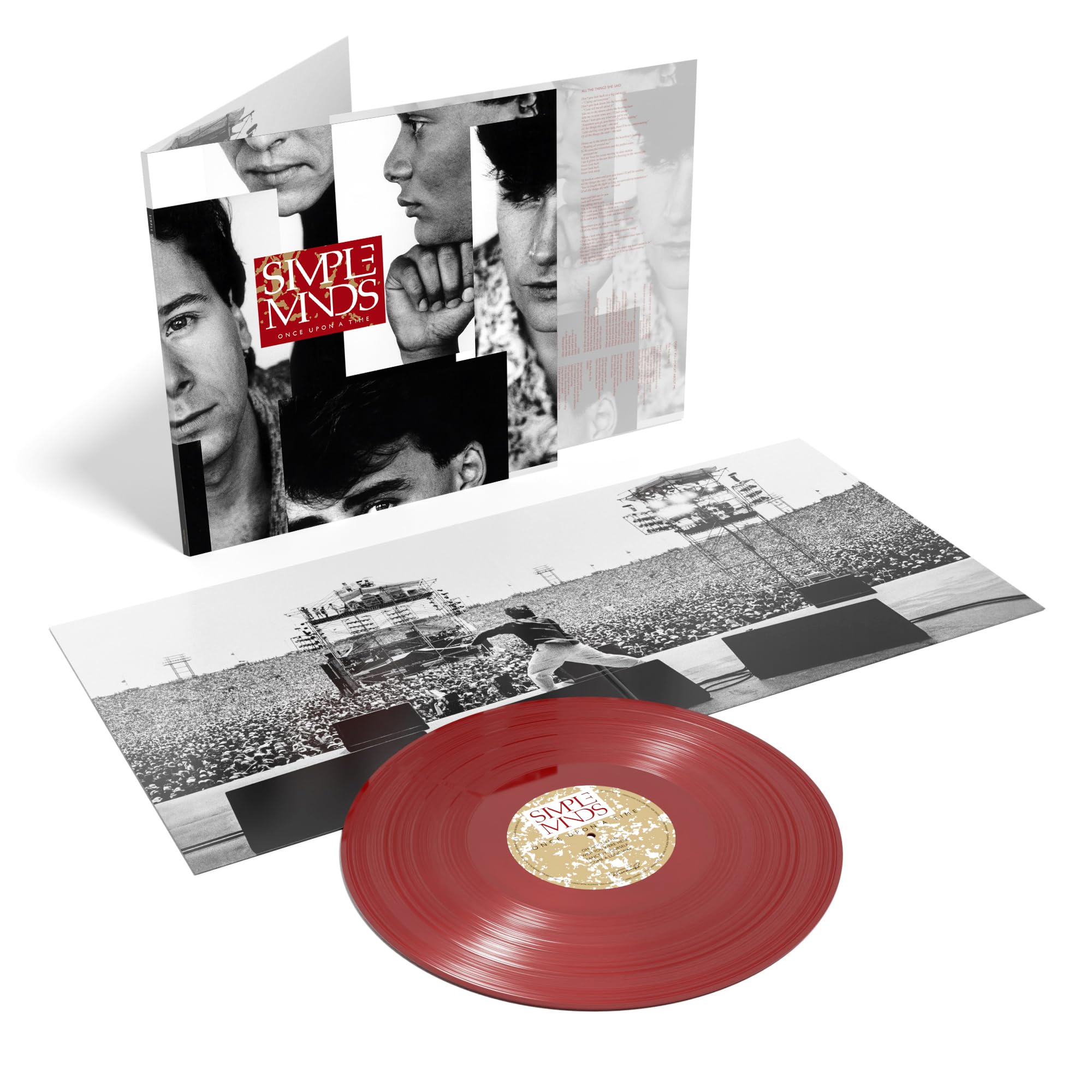Simple Minds - Once Upon a Time (Deluxe Edition) [VINYL] Ruby Red 1