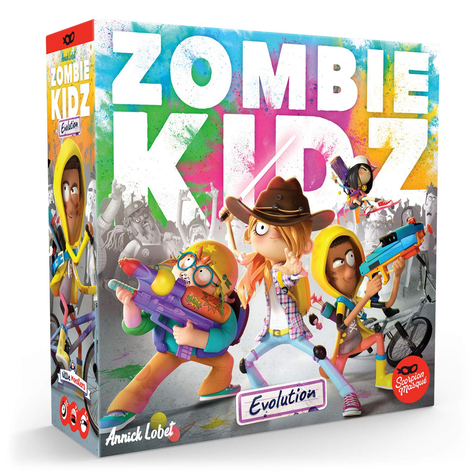 Scorpion Masqué Zombie Kidz Evolution Board Game | Ages 7+ | 2-4 Players 1