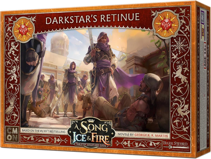 CMON A Song of Ice and Fire Tabletop Miniatures Game Darkstar Retinue Unit Box (CMNSIF708)