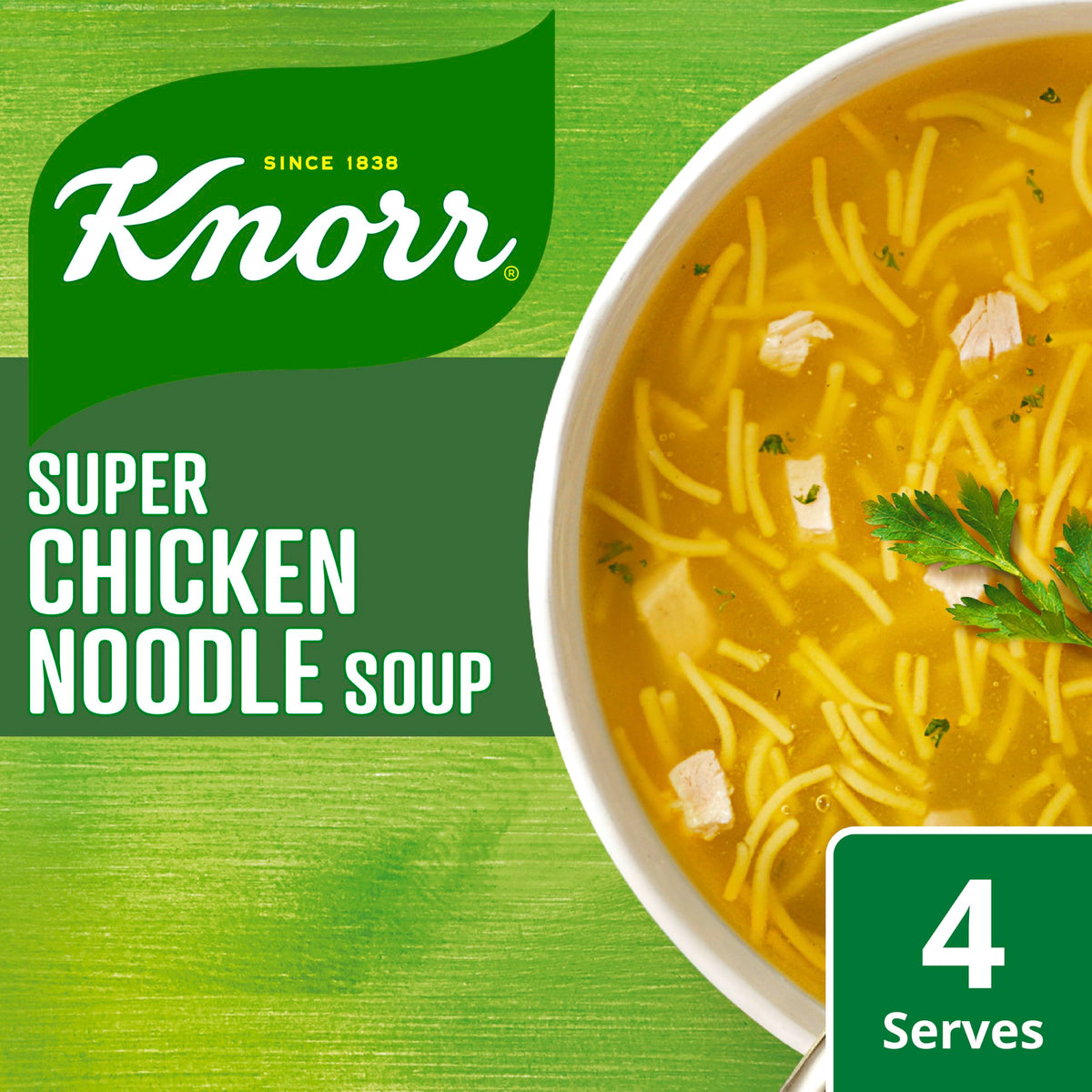 Knorr Super Chicken Noodle Soup Mix - 51 g, 4 Servings