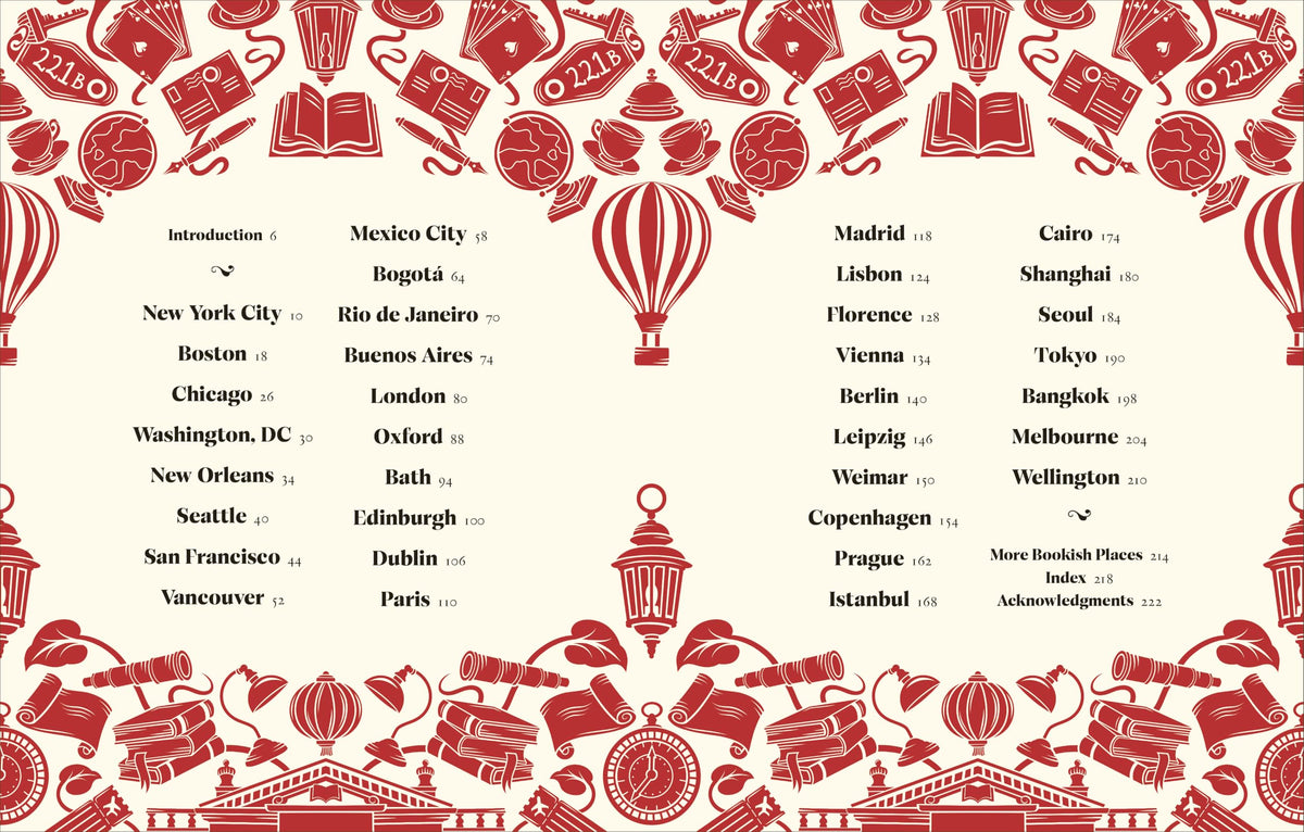 DK A World of Bookish Places: Travel Inspiration for Book Lovers - Hardcover