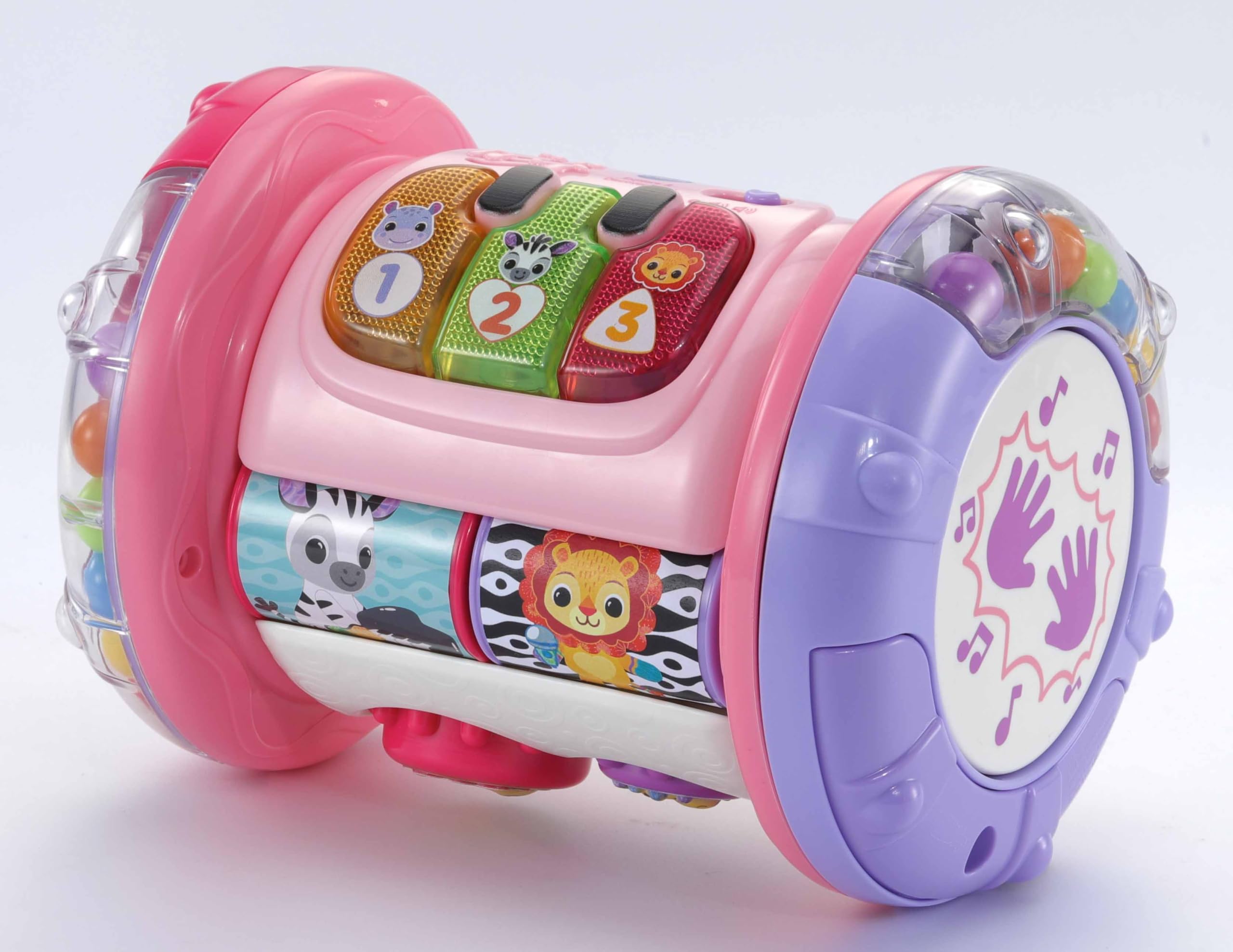 VTech Baby Explore & Discover Roller - Interactive Musical Toy with Light-Up Keys & Gears for 6+ Months 1