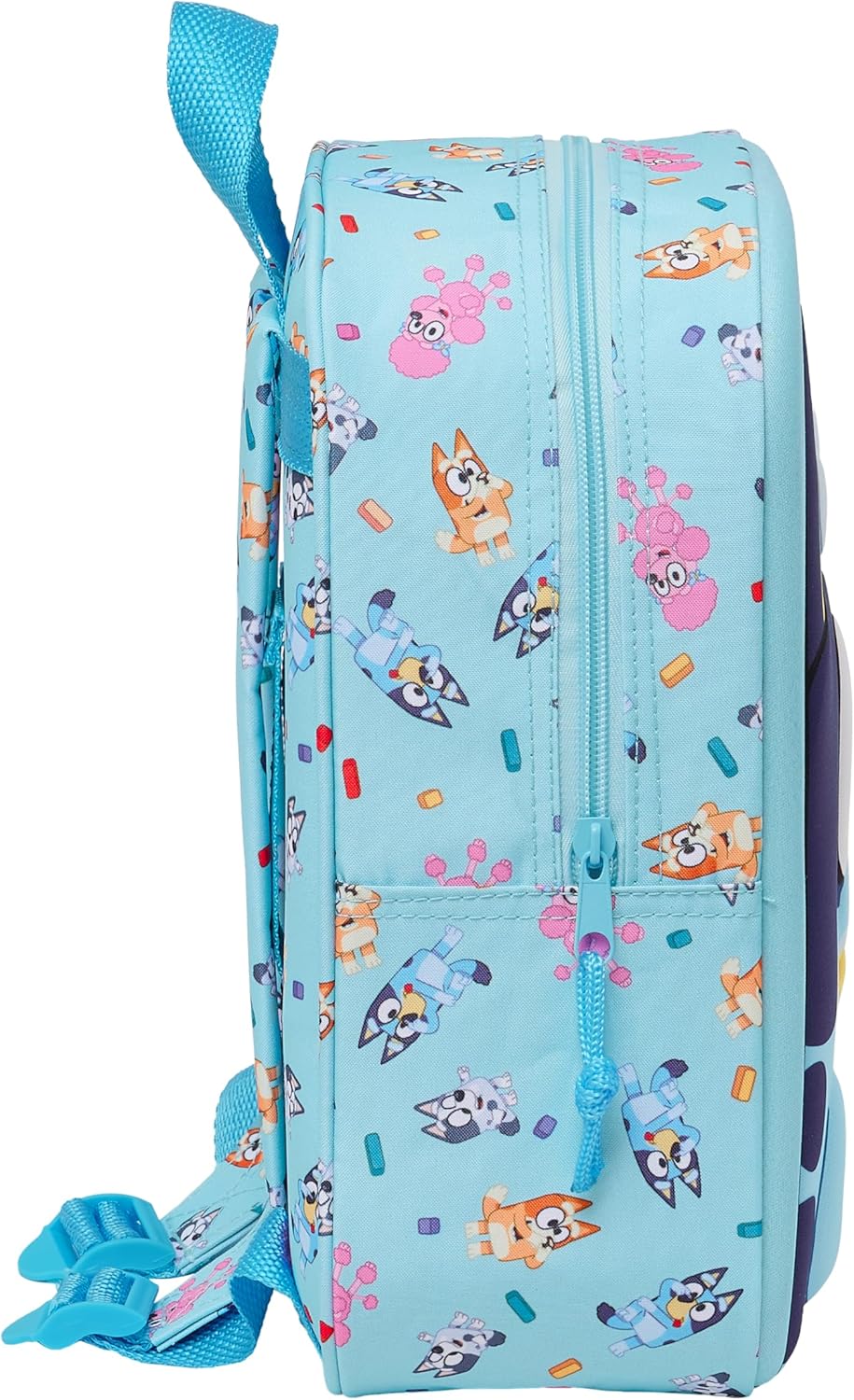 Safta Blue 3D Nursery Backpack - Adaptable to Trolley, Easy Cleaning (M011A-612433011)