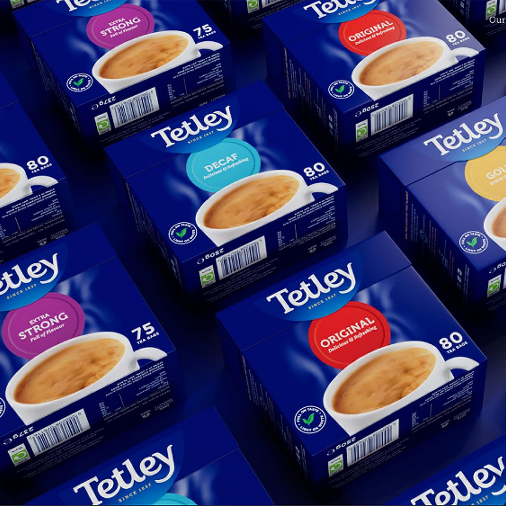 Tetley Original Black Tea Bags - 240 Count, 750g | Rainforest Alliance Certified 7