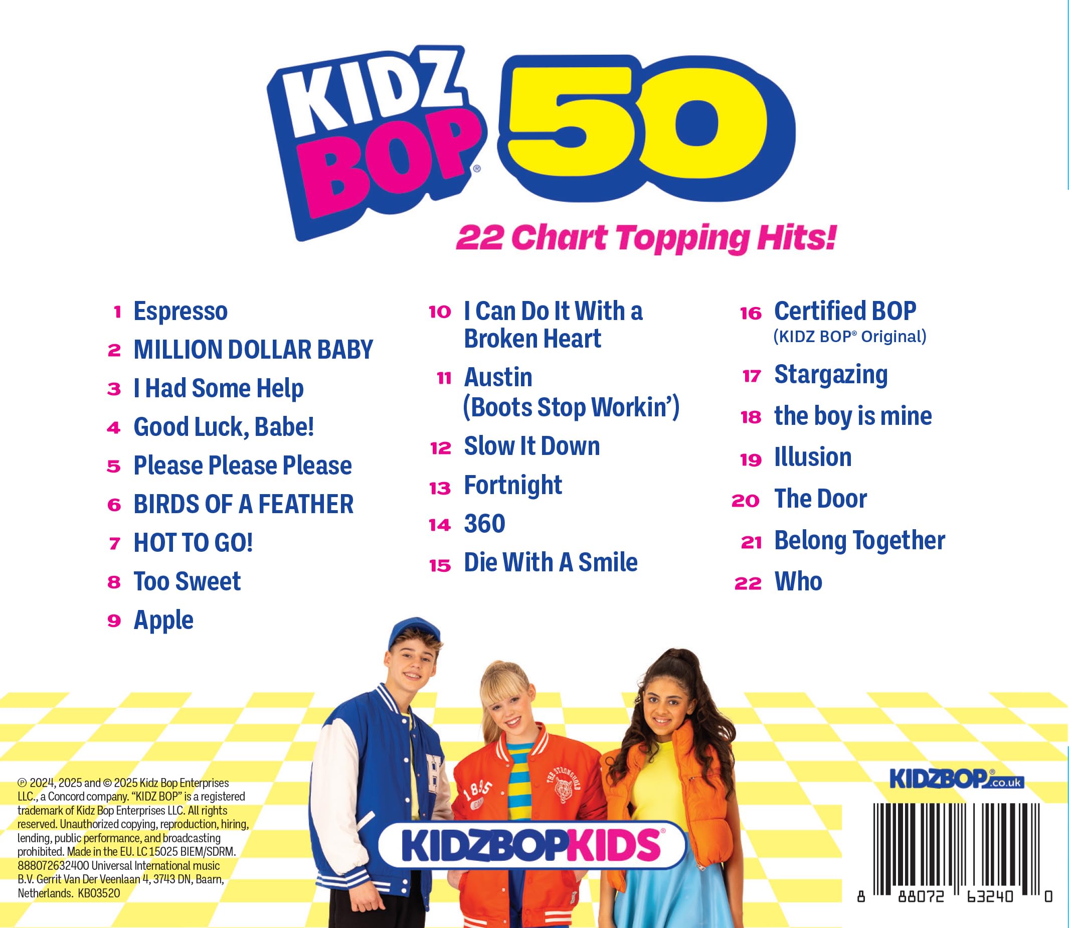 Kidz Bop - KIDZ BOP 50 Audio CD 4