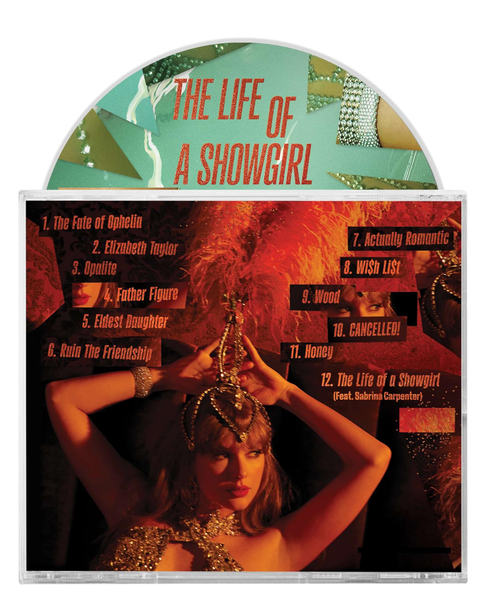Taylor Swift - The Life Of A Showgirl: Sweat And Vanilla Perfume [CD] 2