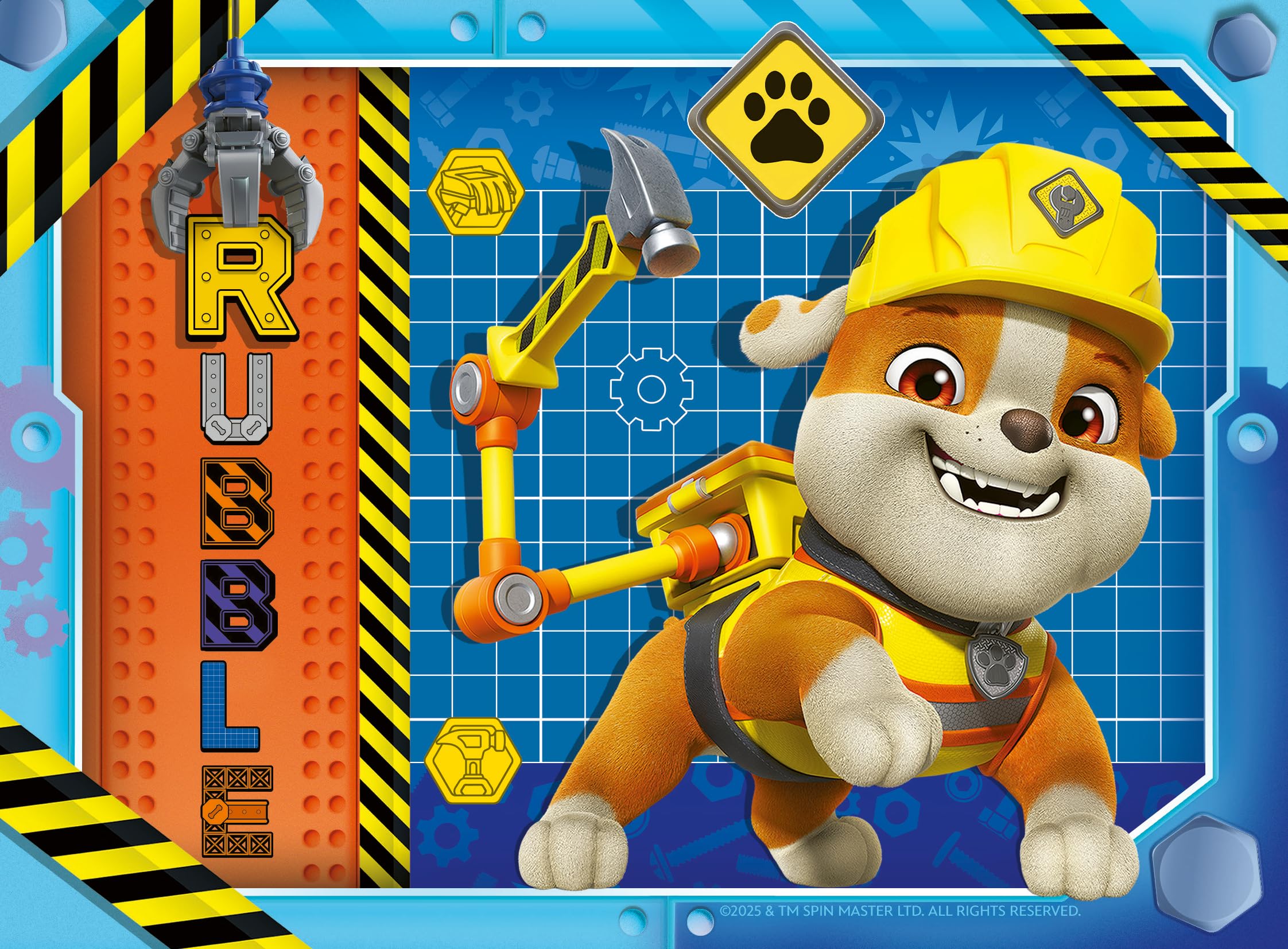 Ravensburger Rubble & Crew 4-in-1 Puzzle Pack - 12, 16, 20, 24 Piece Jigsaw Puzzles for Kids 7