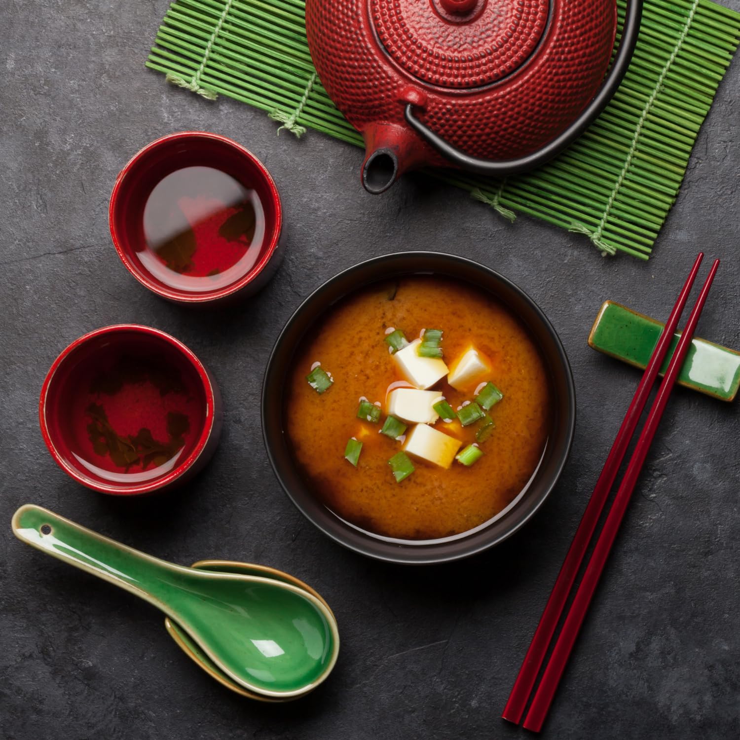 Marukome Instant Miso Soup with Tofu & Wakame Seaweed - Gluten Free | 8 Servings | 152g 3