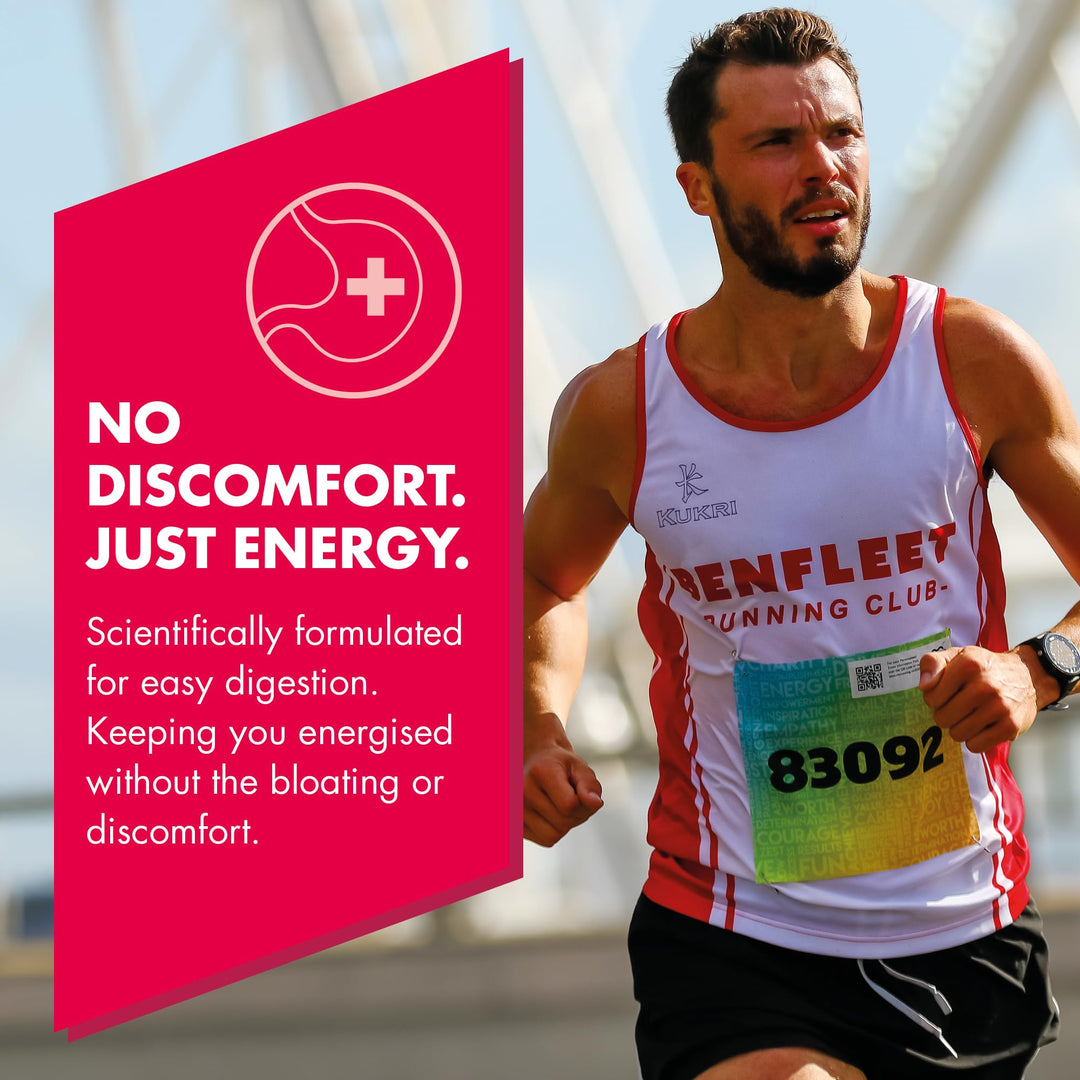 HIGH5 Energy Gel - Carb Gels for Running & Cycling - 23g Carbs, Vegan, Caffeine-Free - Berry (6 x 40g)