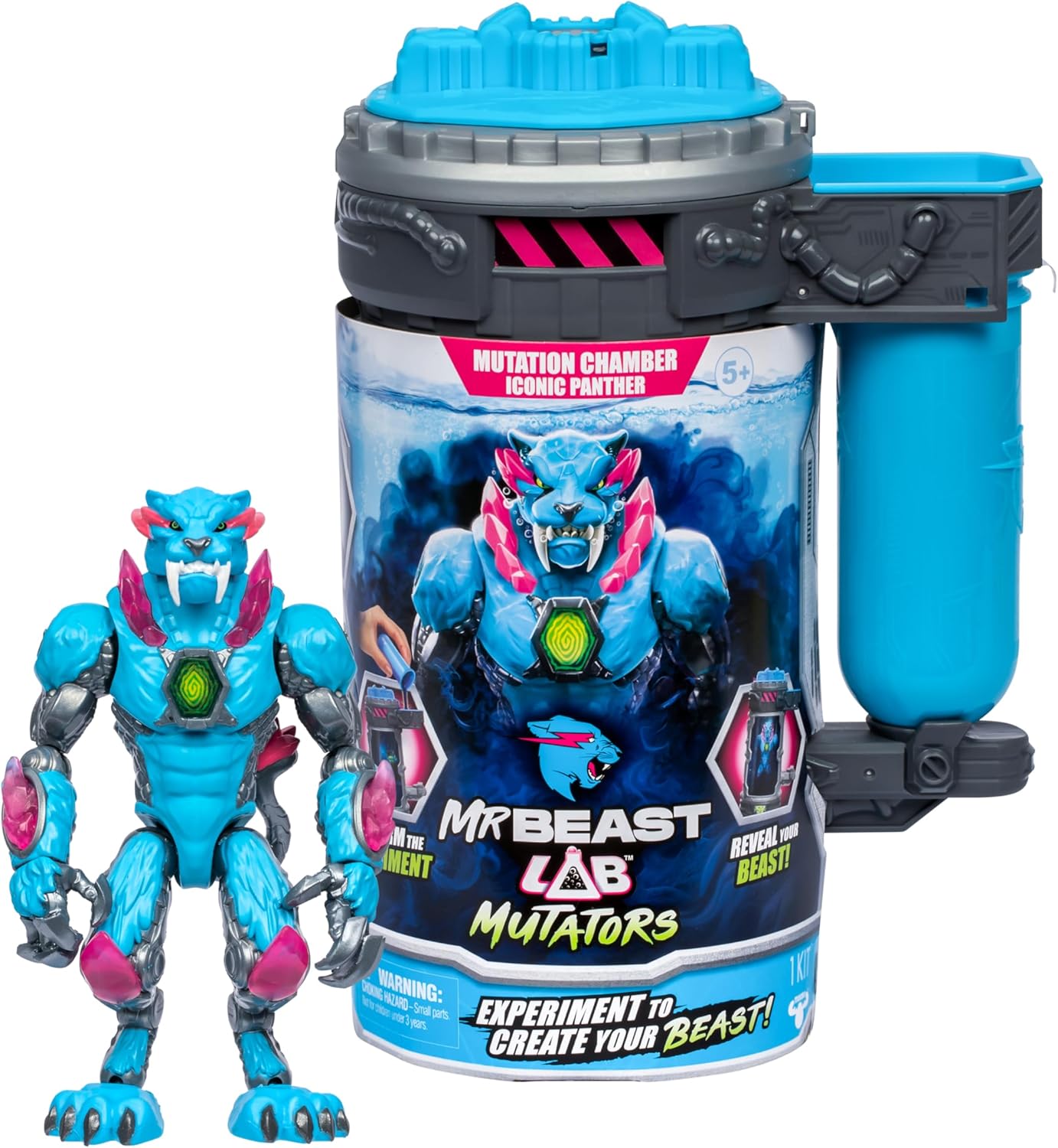 MrBeast Lab Mutators - Iconic Panther Action Figure (5.5")