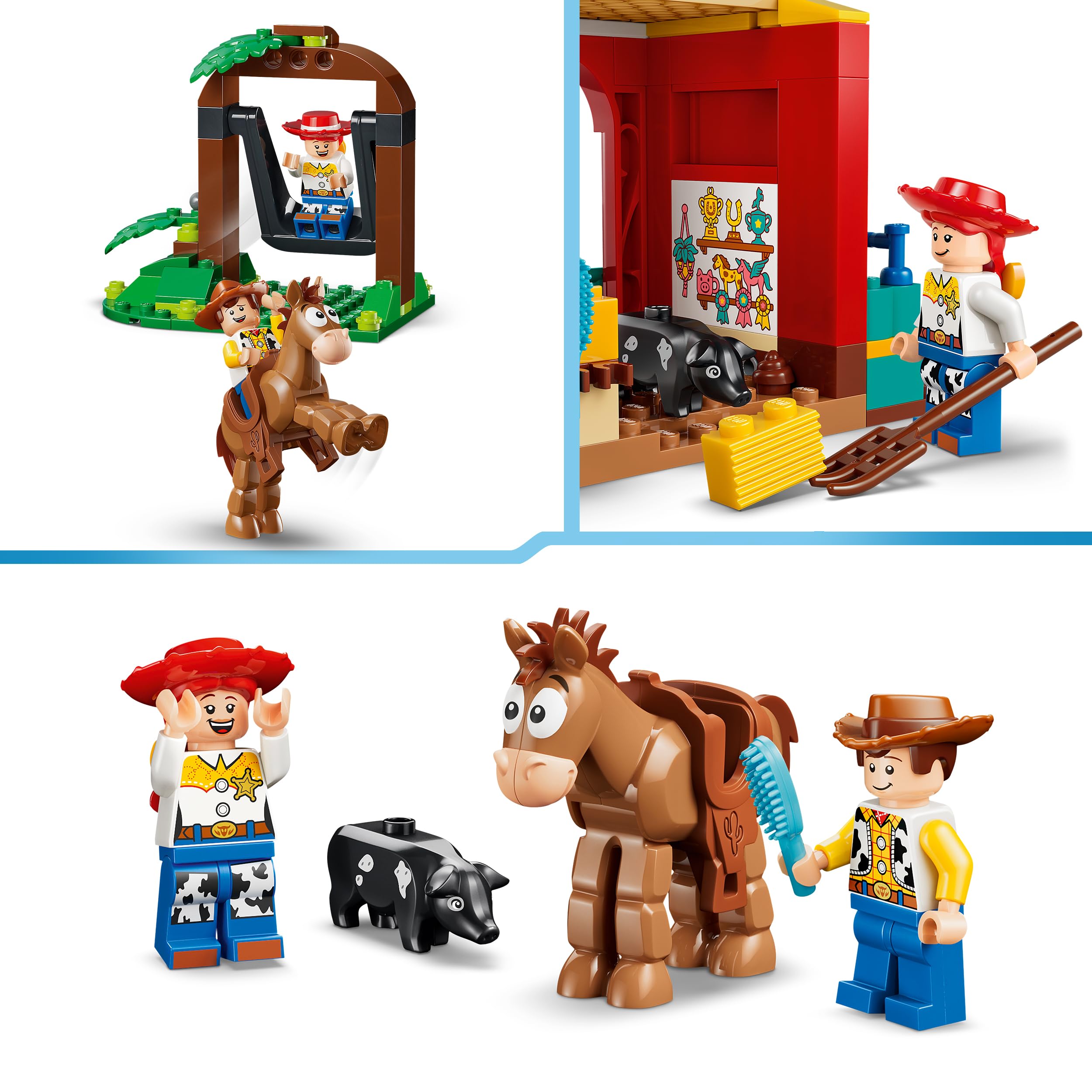 LEGO Disney Pixar Toy Story 5 Blaze's Horse Ranch Building Set 43304 for Ages 4+ 5