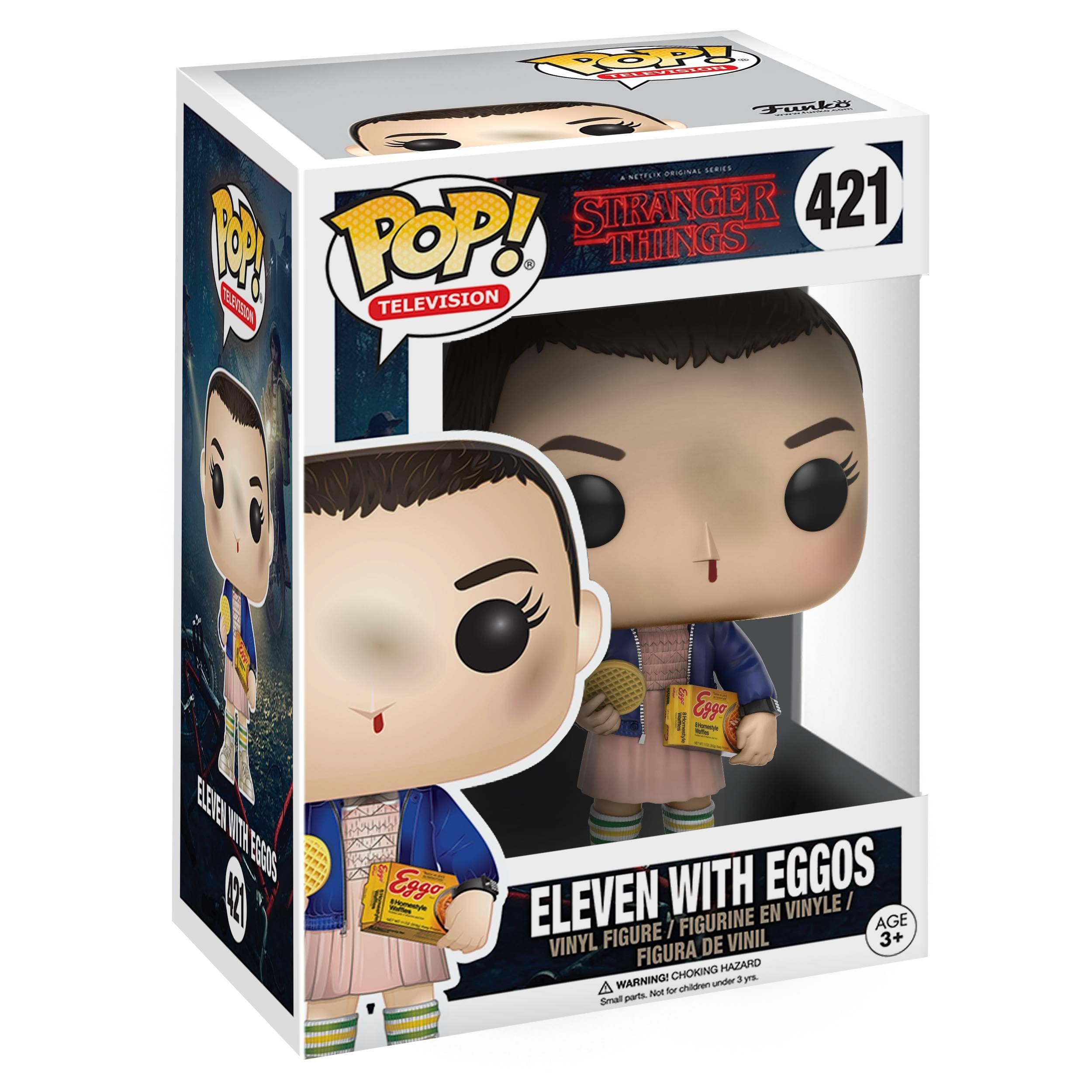 Funko Pop! Television: Stranger Things - Eleven with Eggos Vinyl Figure (Chase Variant) 1