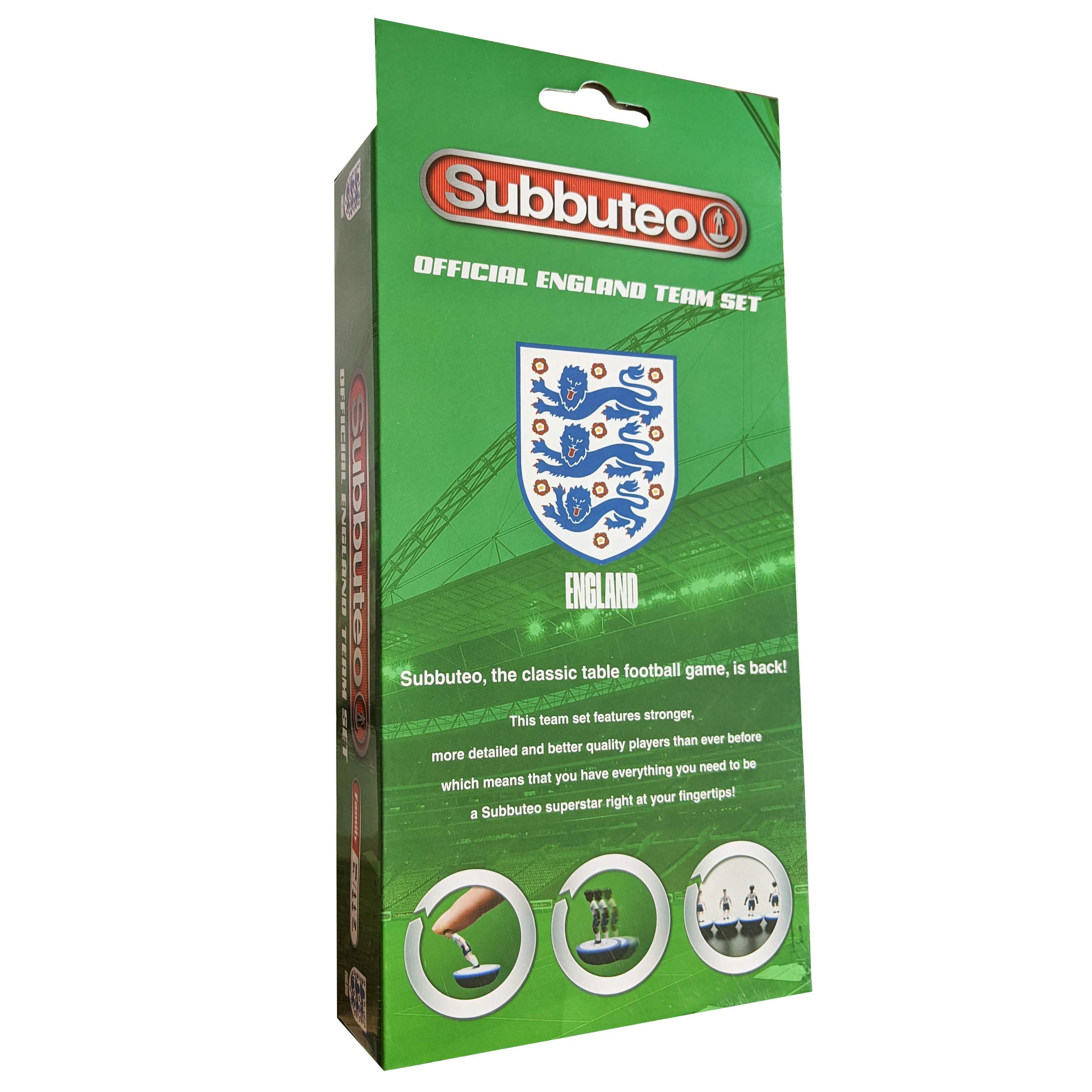 Paul Lamond Subbuteo England Team Player Set - Miniature Plastic Figures | Model 3485