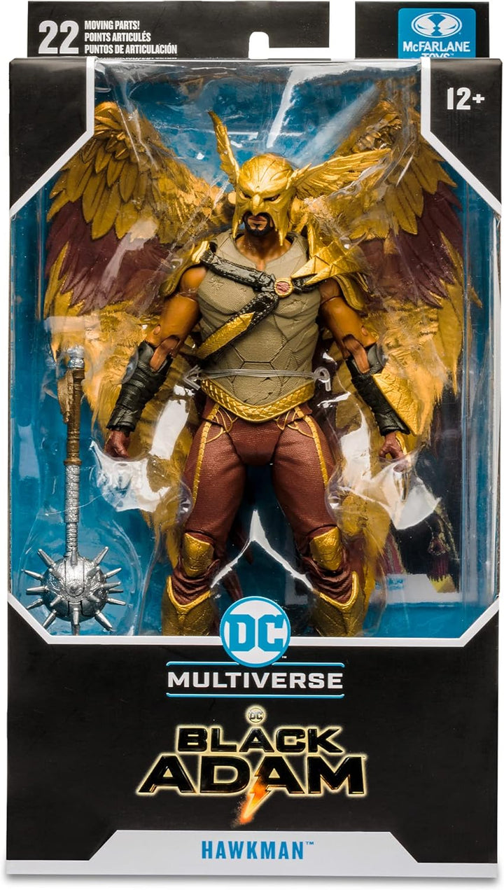 McFarlane DC Multiverse Black Adam Movie - Hawkman 7-Inch Collectible Action Figure (TM15257)