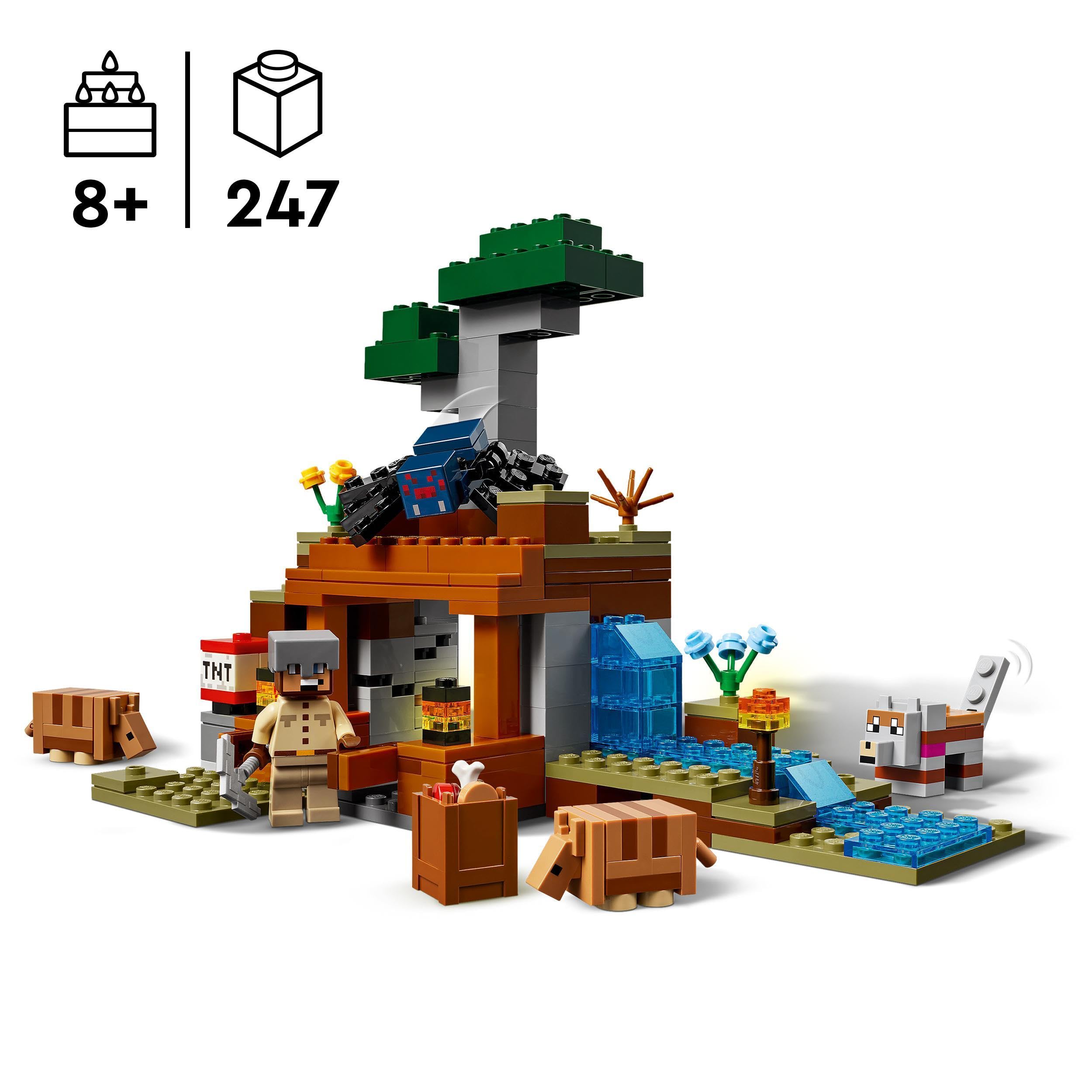 LEGO Minecraft The Armadillo Mine Expedition 21269 - Building Set for Kids 8+ 2