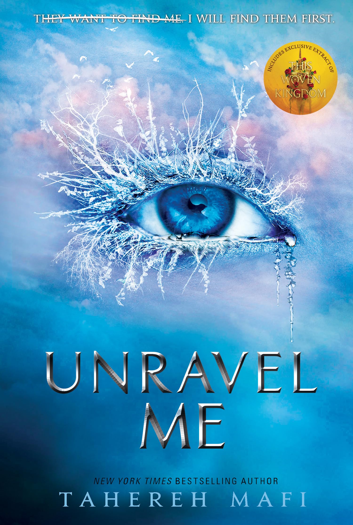 Electric Monkey Unravel Me (Shatter Me Series) | YA Science Fiction Paperback | Tahereh Mafi