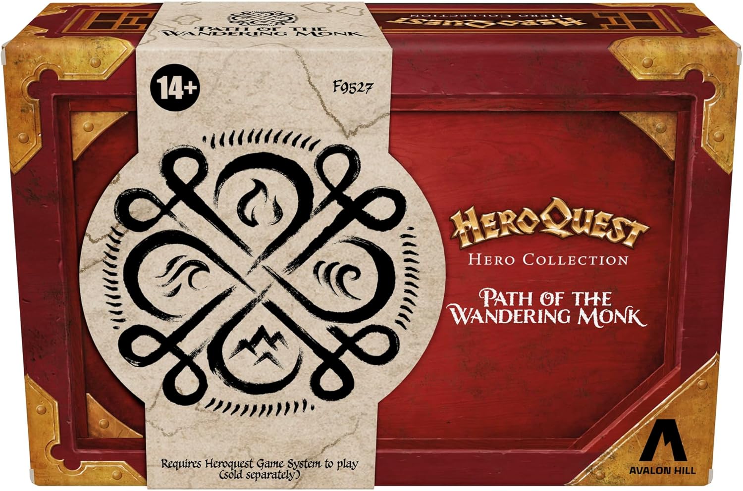Hasbro Gaming HeroQuest Hero Collection: Path of The Wandering Monk Figures 1