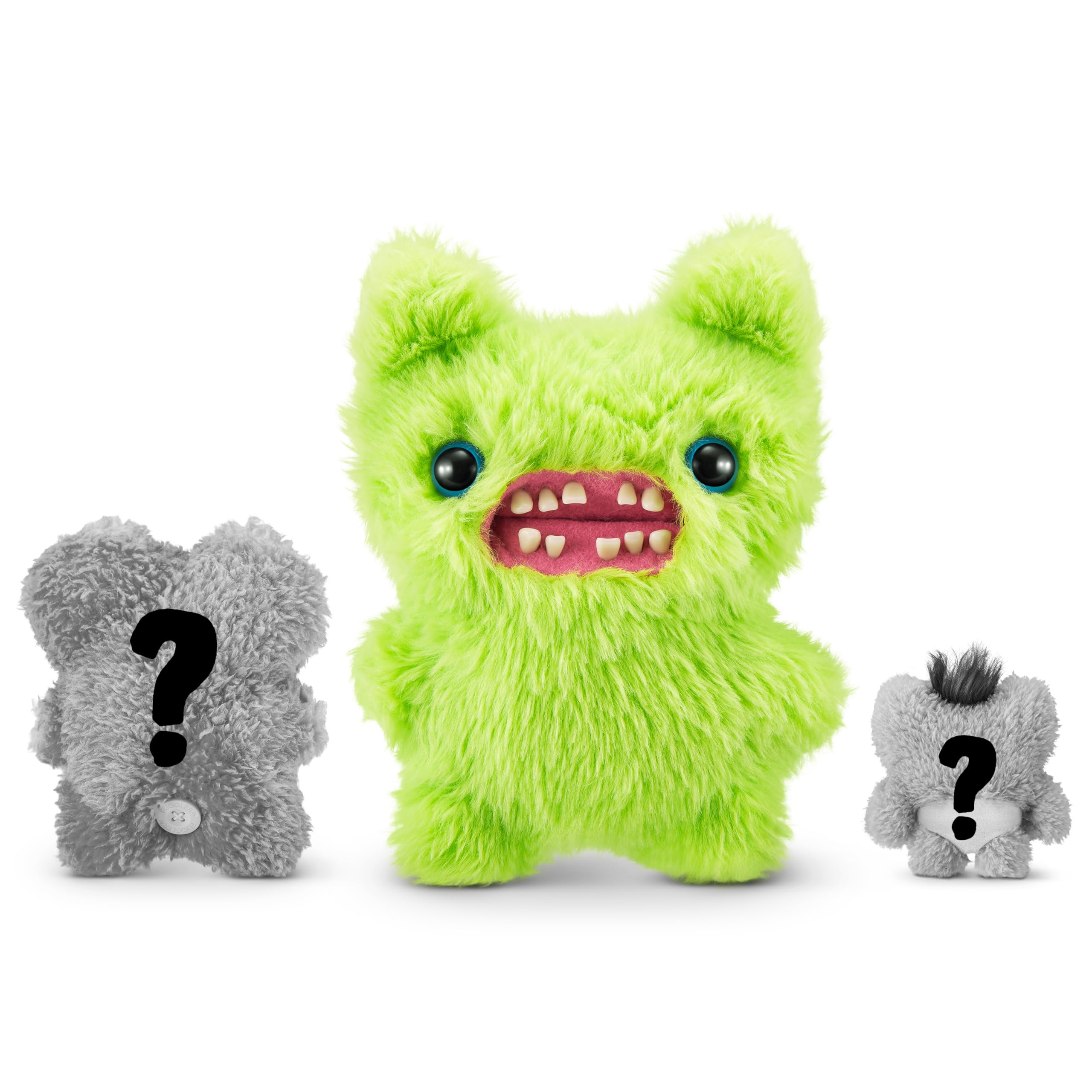 Fuggler Fugg Family by ZURU - Funny Ugly Monster Plush Collectible (Screech) 1