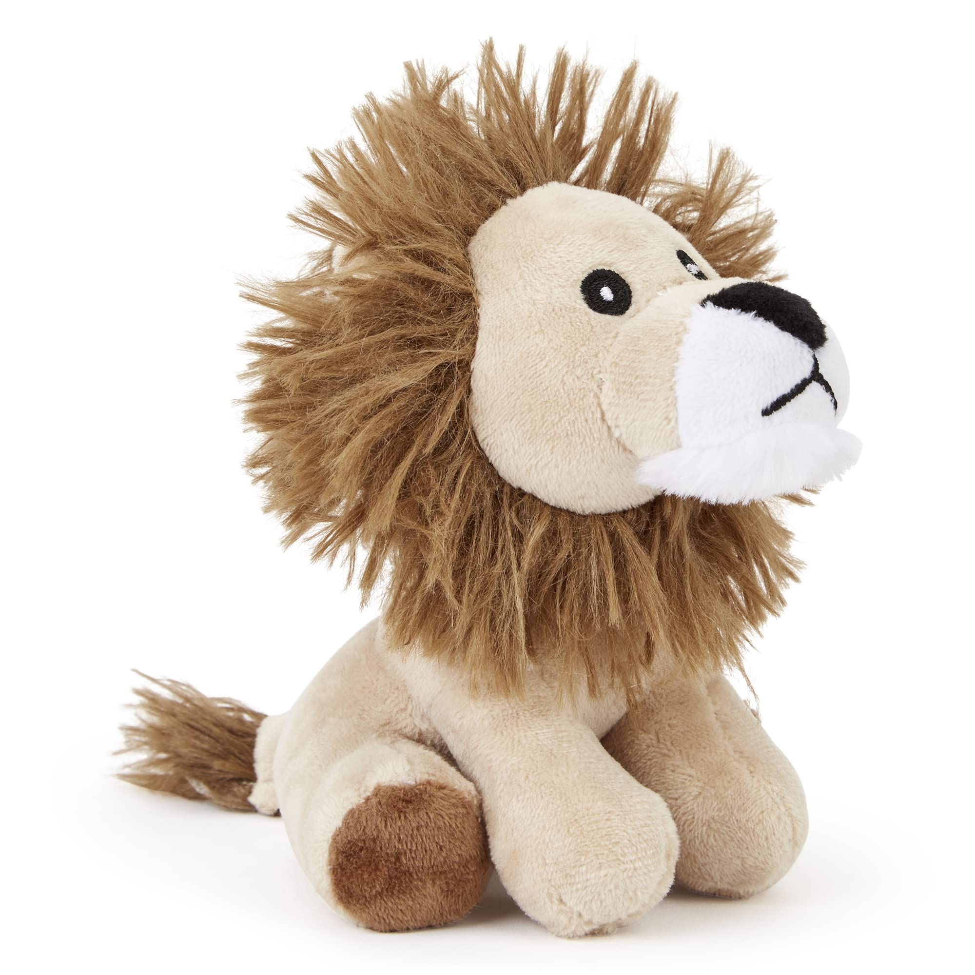 Zappi Co Children's Soft Cuddly Plush Toy Animal - Lion Motif | 12-15 cm 1
