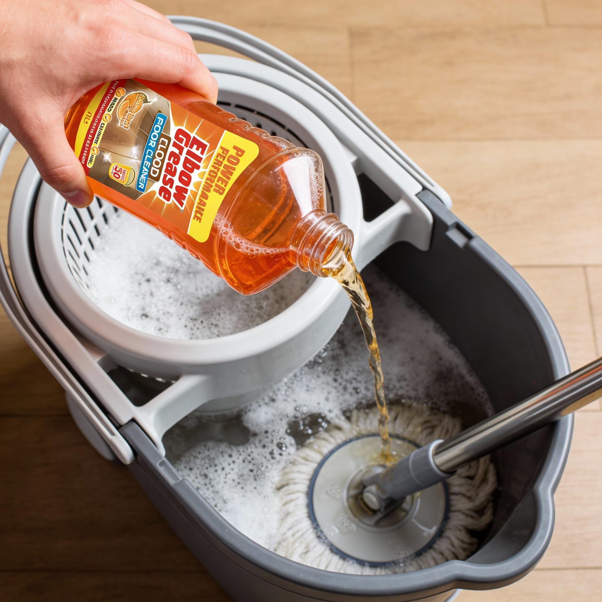 Elbow Grease Concentrated Floor Cleaner - Lemon Scent, 1L | Makes up to 50 Litres 3
