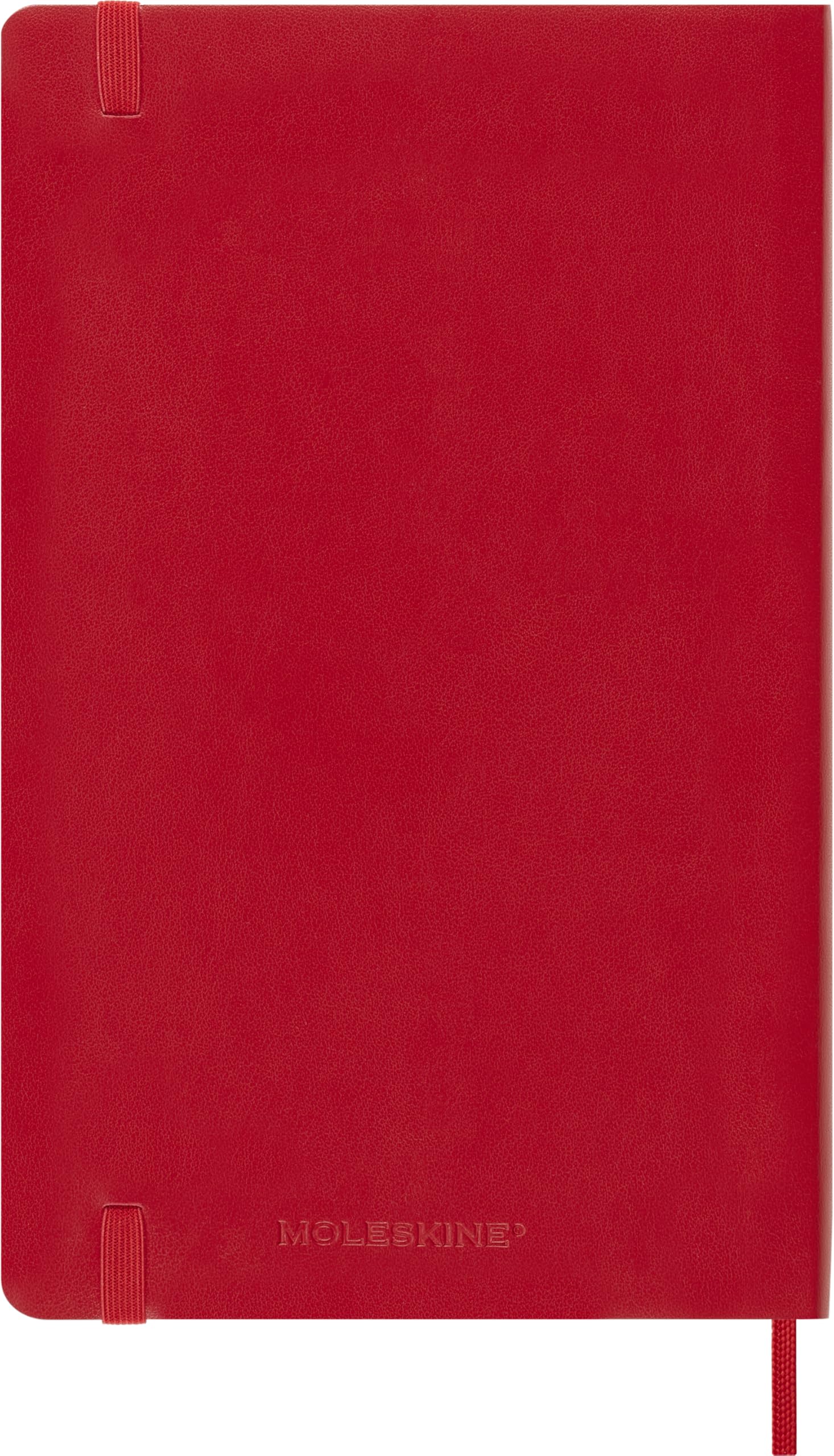 Moleskine 18-Month Weekly Planner 2026-2027 Large Scarlet Red | Ruled Notes Page | Flexibound 7