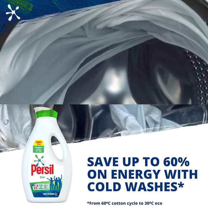 Persil - Bio Laundry Washing Liquid Detergent (1.43 kg)