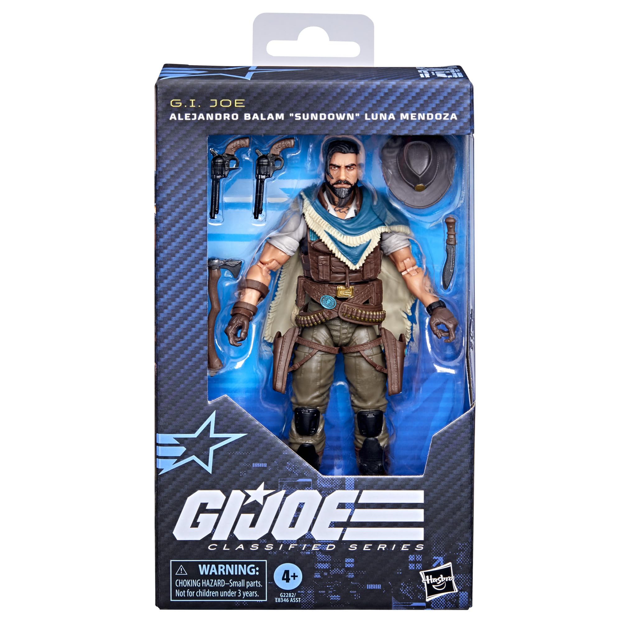 G.I. JOE Classified Series #200 Alejandro Balam 'Sundown' Luna Mendoza Action Figure | 6 Inch Scale | Ages 4+ 5