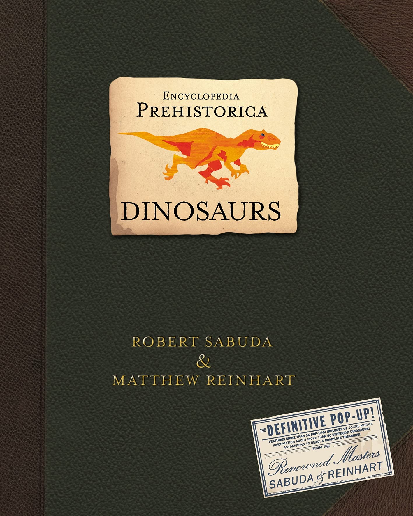 WALKER BOOKS Encyclopedia Prehistorica Dinosaurs: The Definitive Pop-Up | Pop-Up Binding | English