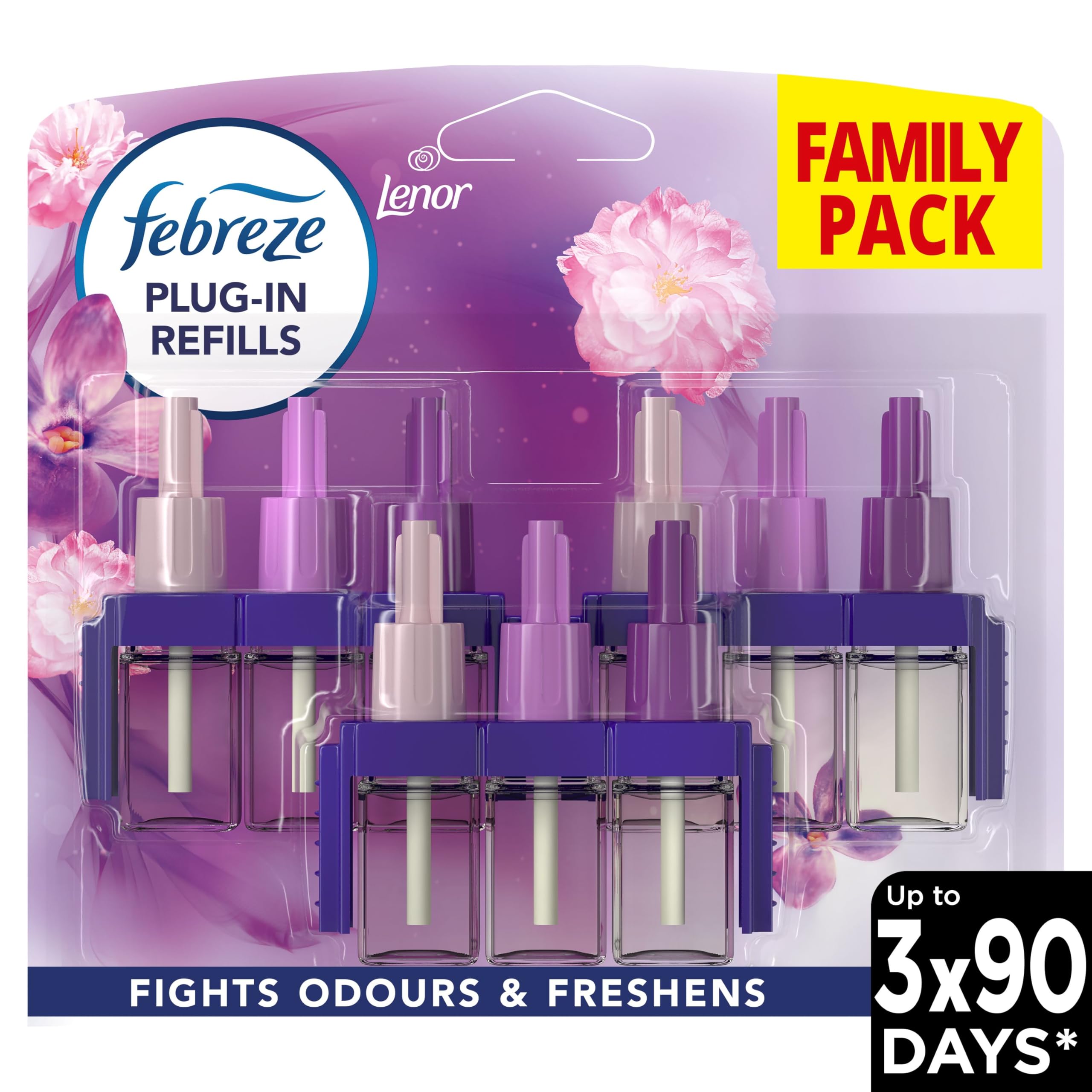 Febreze - 3Volution Air Freshener Plug-In Refill Exotic Bloom 3x20ML 8