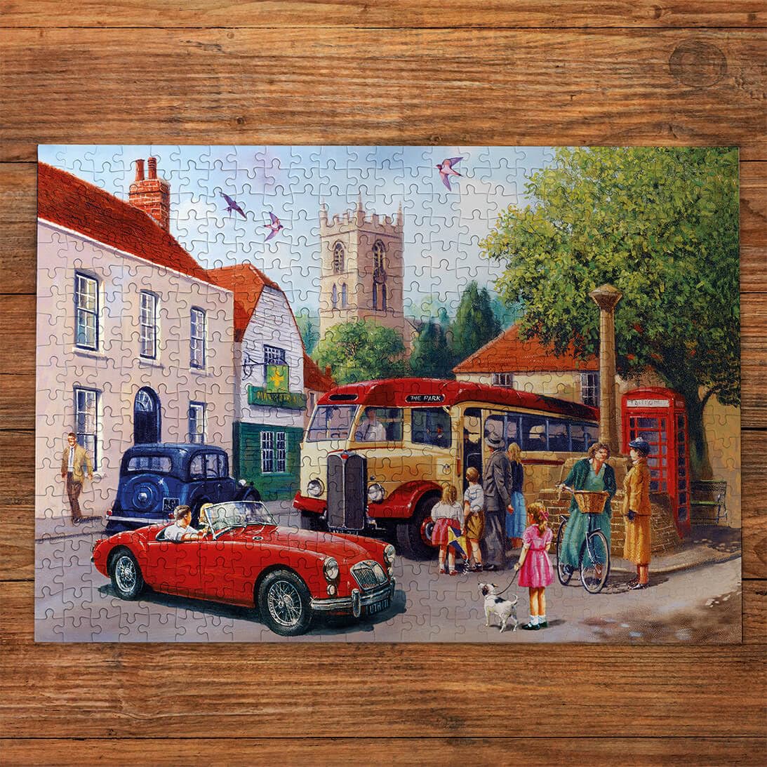 Gibsons Touring the Town 500 Piece Jigsaw Puzzle for Adults | 48 x 34 cm 2