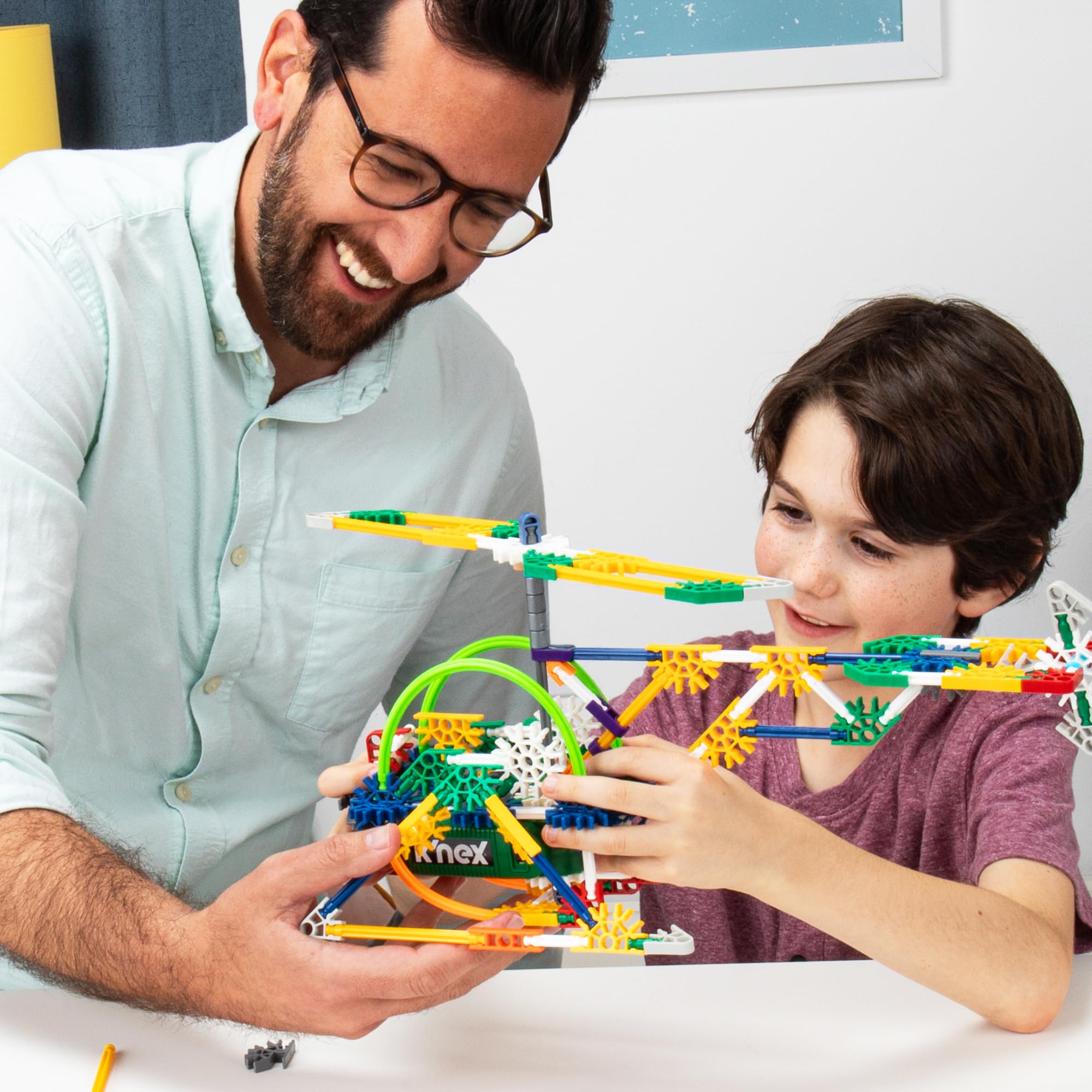 K'NEX 23012 Imagine Power and Play Motorised Building Set - 529-Piece STEM Learning Toy for Kids 7+ 60